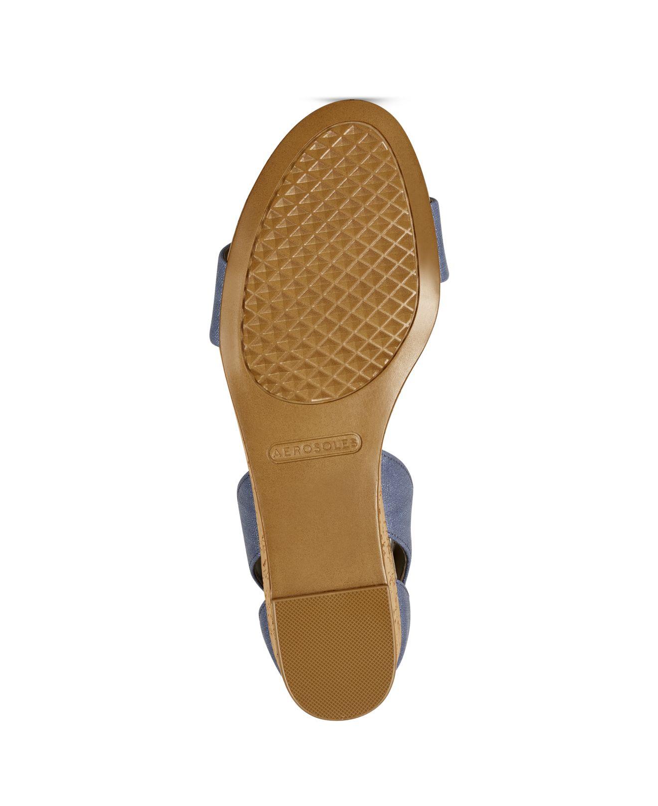 Aerosoles Willowbrook Wedge Sandal in Dark Blue (Blue) - Save 40% - Lyst
