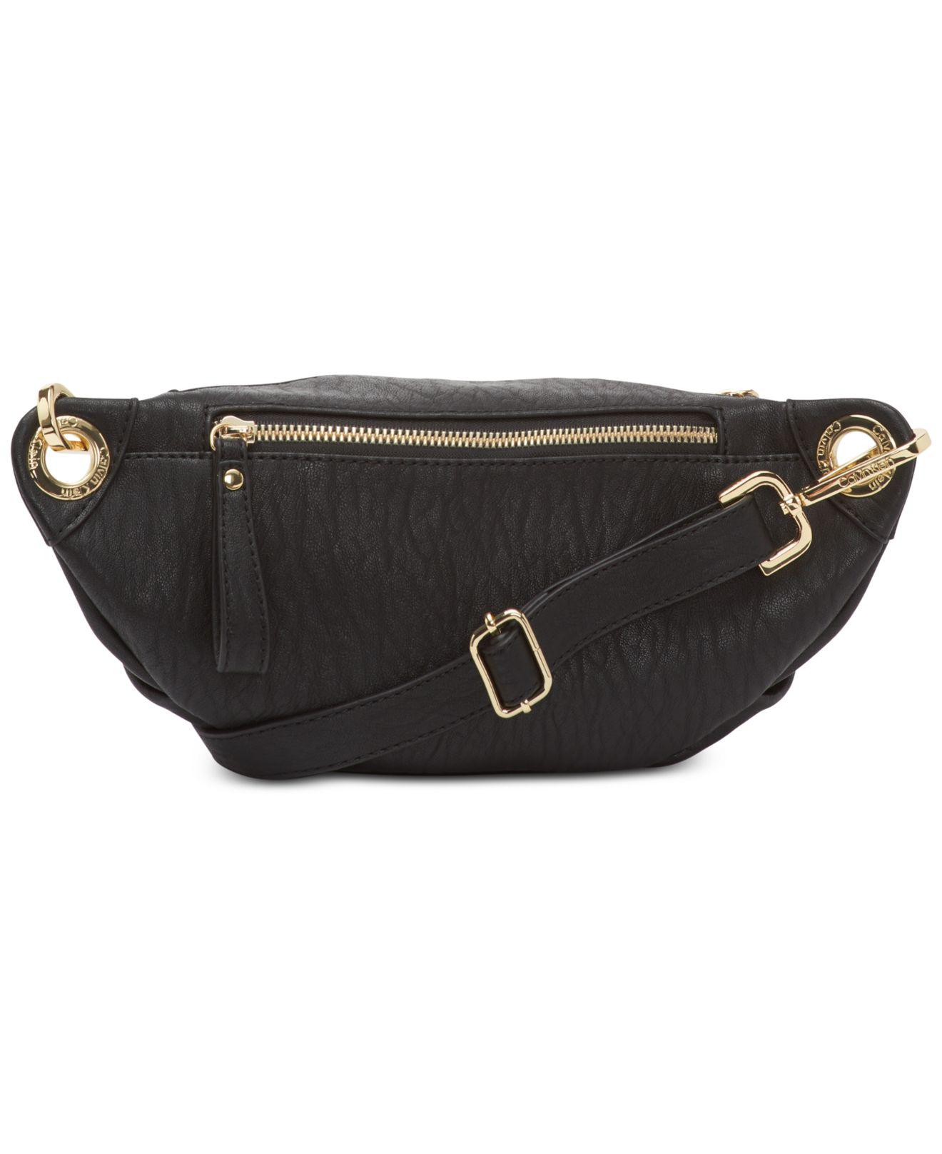 Calvin Klein Sonoma Belt Bag in Black/Gold (Black) - Lyst