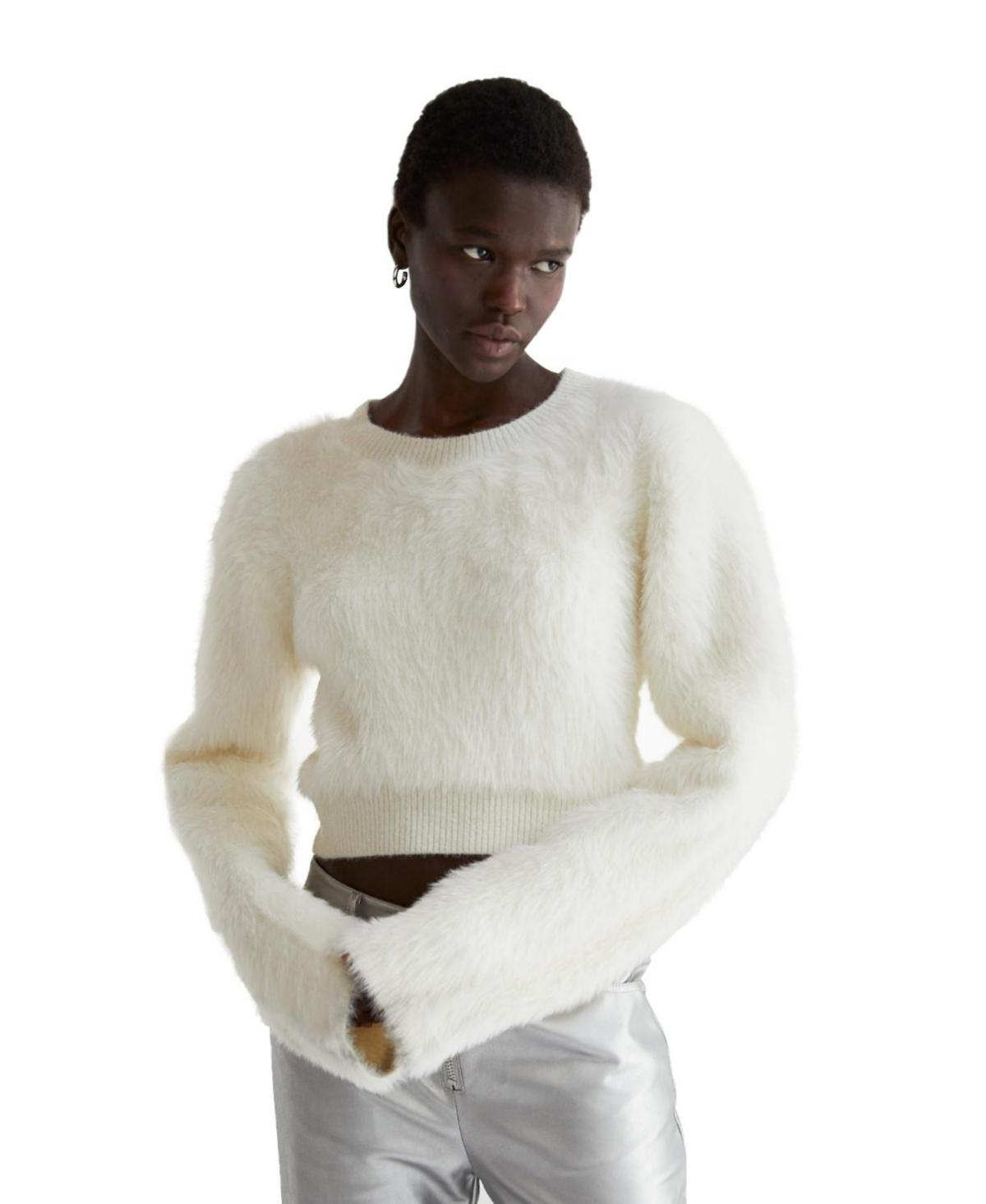 Cozy fuzzy hotsell sweater