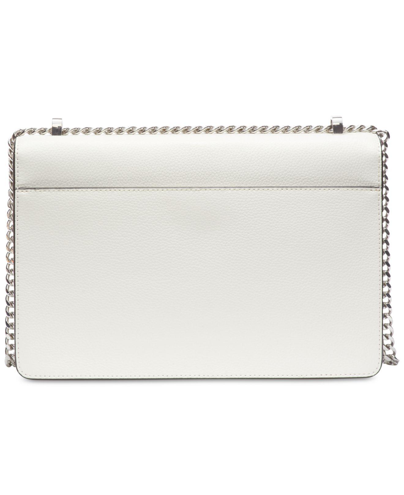 DKNY Elissa Leather Chain Strap Shoulder Bag, Created For Macy's in