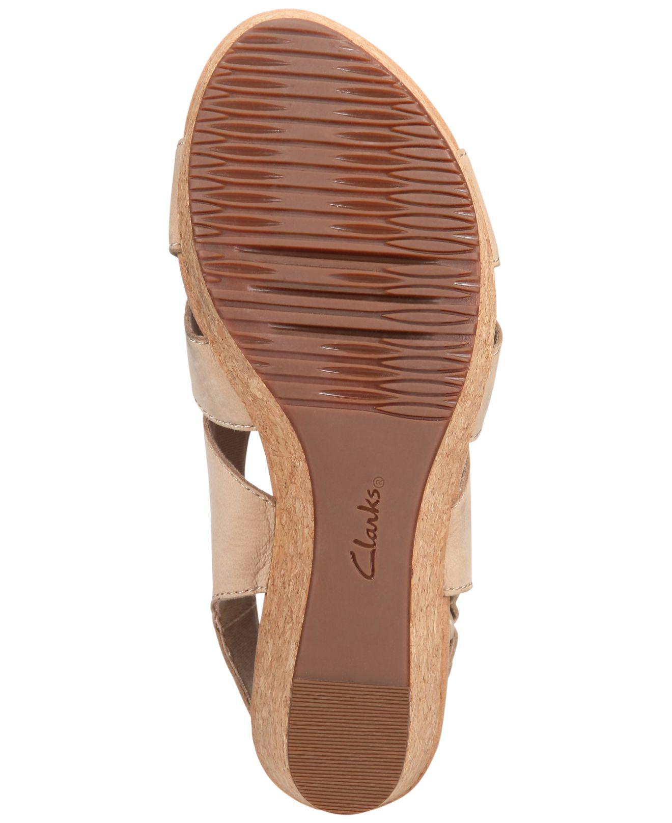 Clarks Annadel Sandals in Natural | Lyst