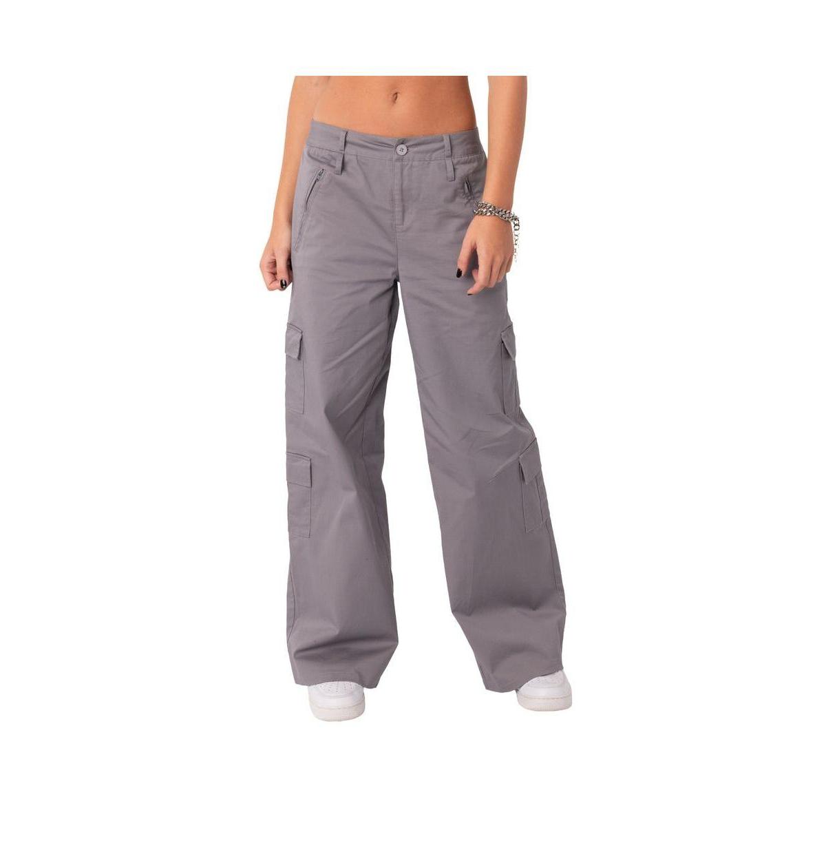 Double Belt Loop Trousers, Grey