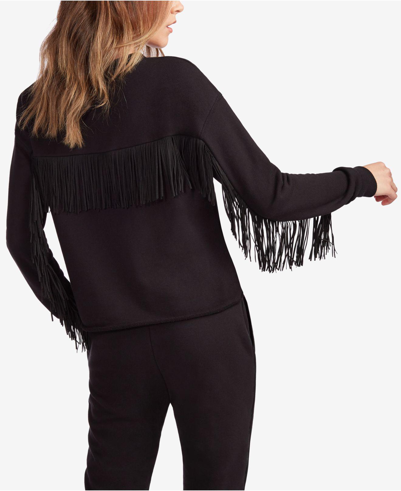 fringe sweatshirt