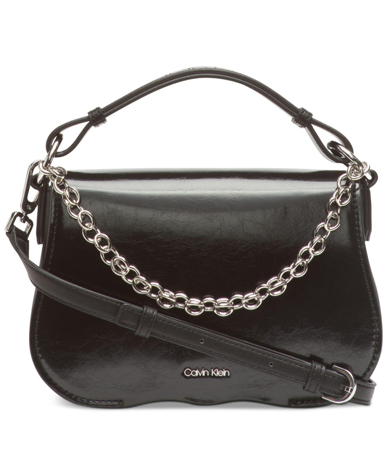 calvin klein silver bag