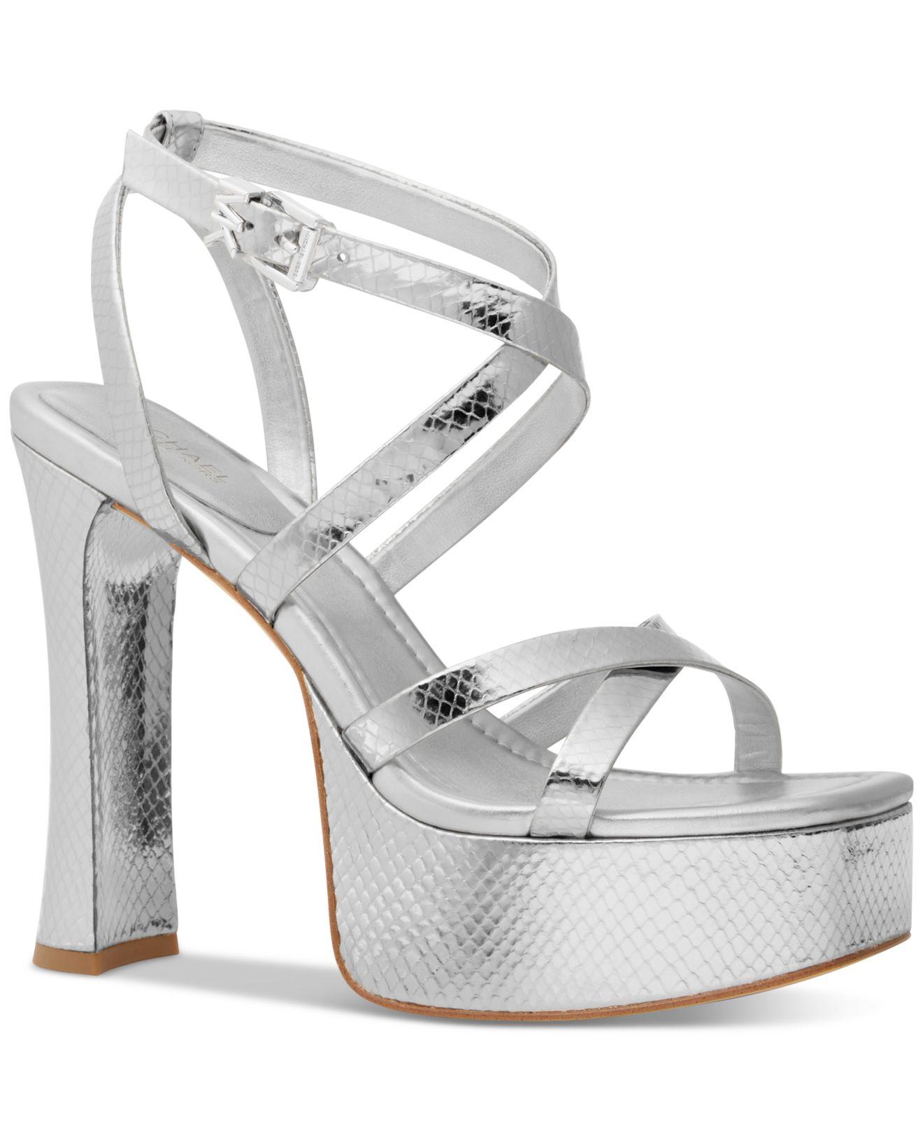Michael Kors  Shoes  Michael Kors Summer Platform Dress Sandals Light  Sage 55  Poshmark