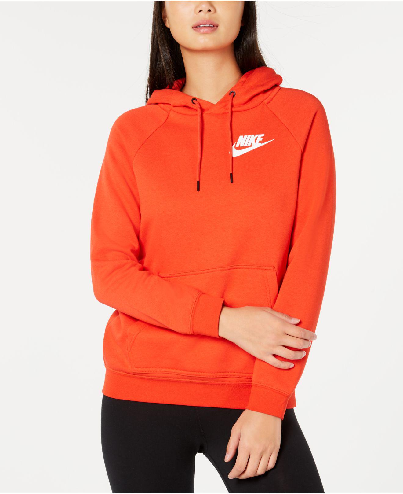 nike sportswear rally fleece zip hoodie