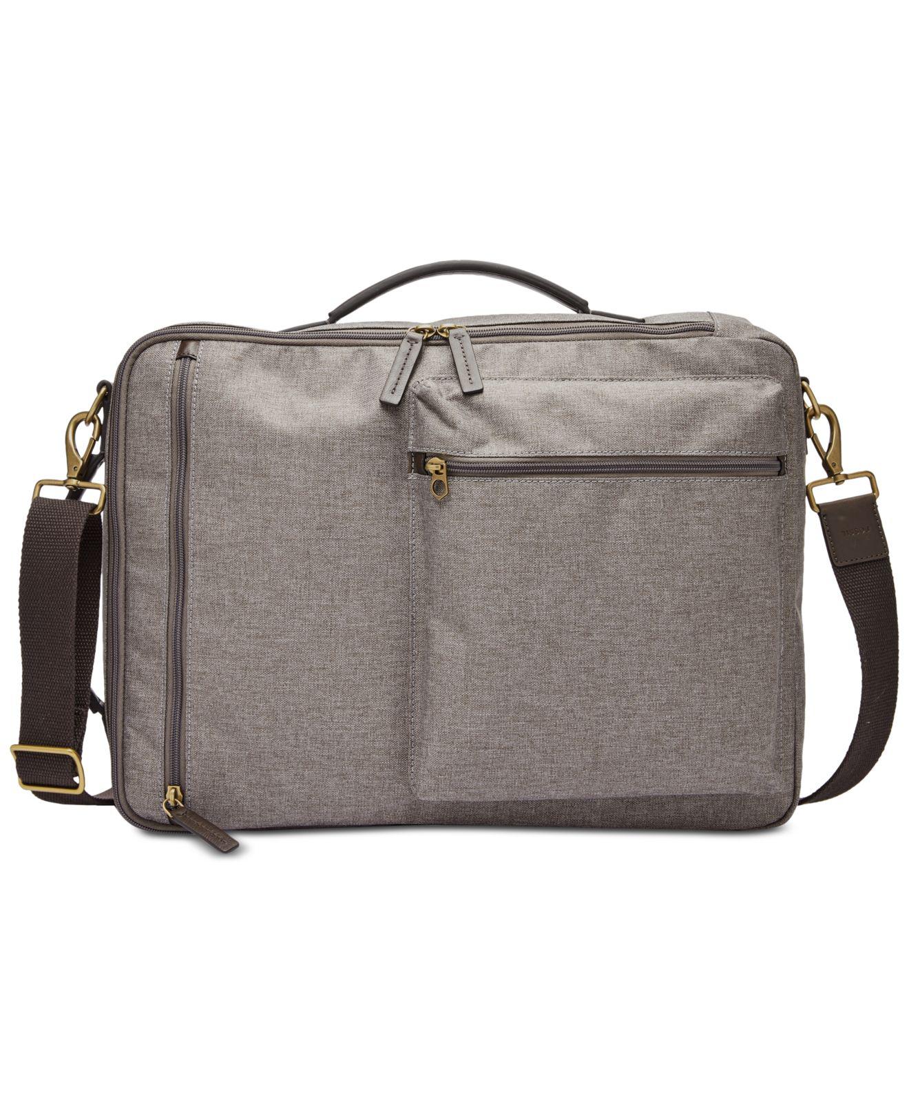 fossil buckner briefcase