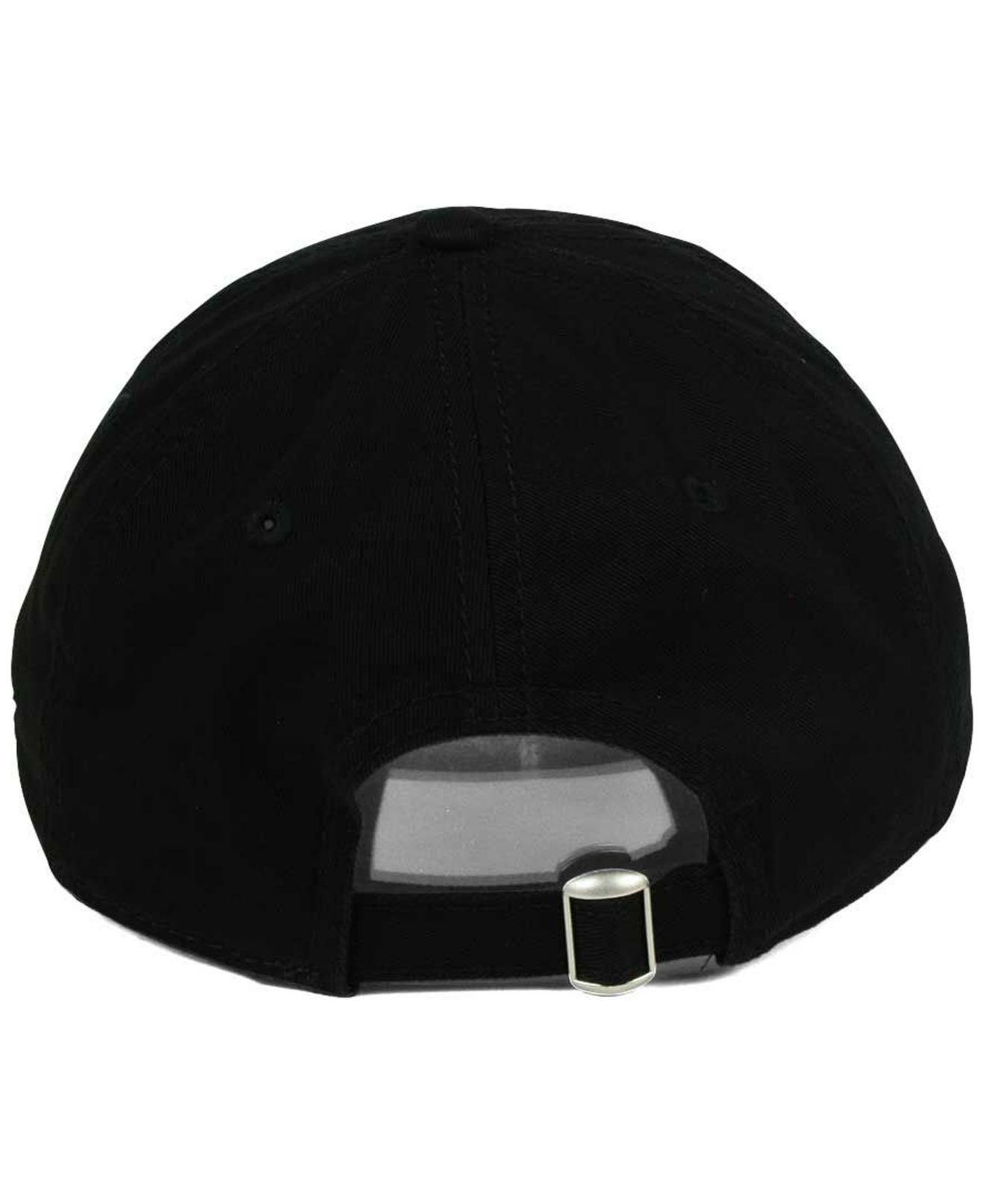 KTZ Cotton Relaxed 9twenty Strapback Cap in Black for Men Lyst