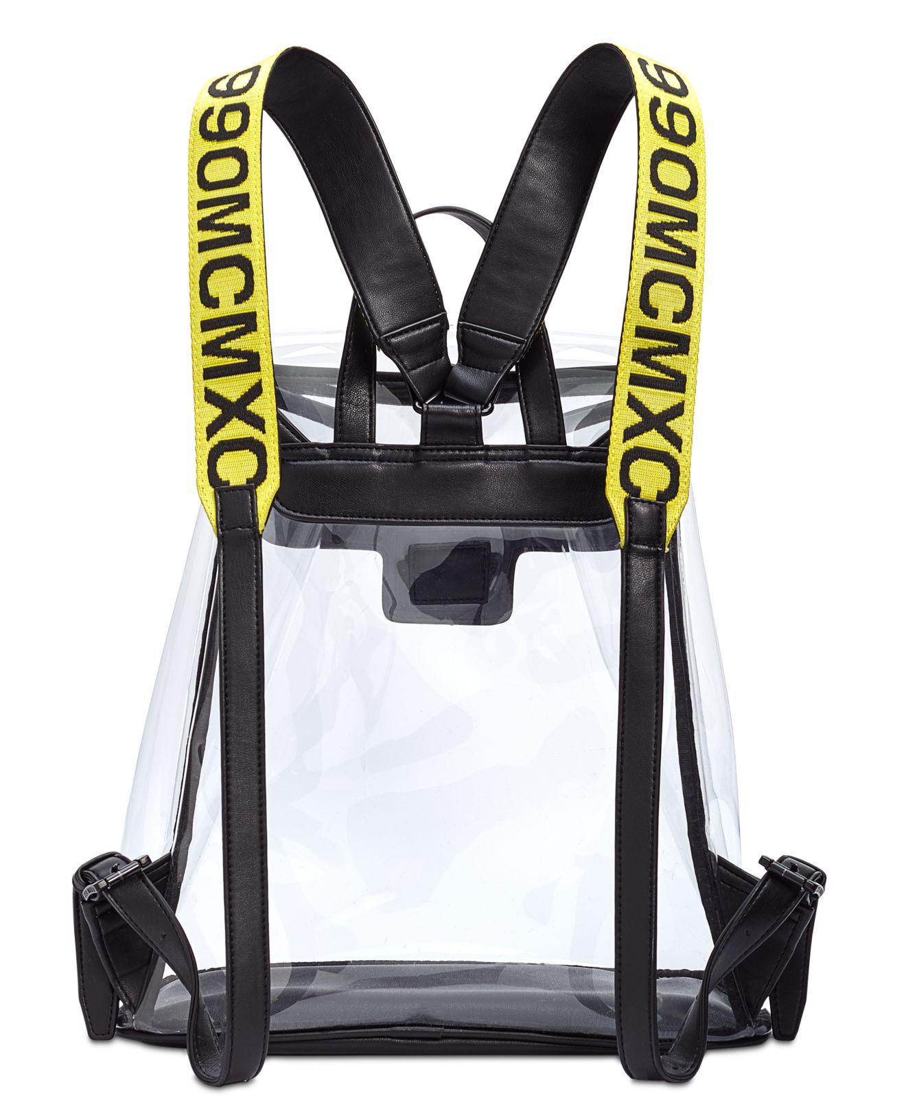steve madden clear backpack