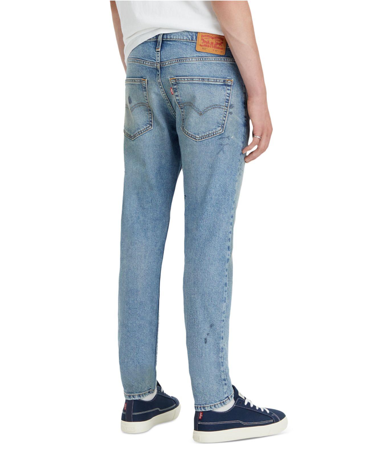 Levi's 512? Slim Tapered Eco Performance Jeans in Blue for Men | Lyst