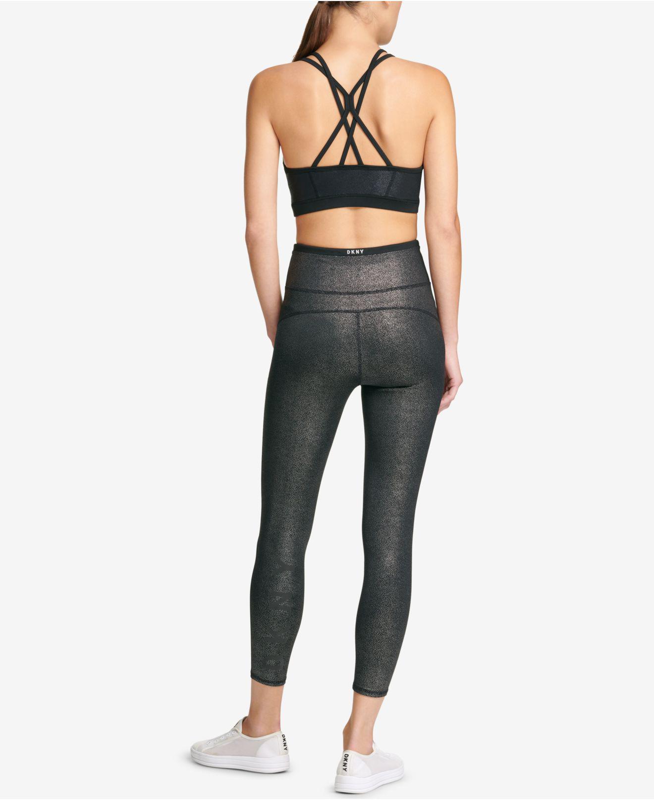 DKNY Synthetic Sport Glitter Ankle 
