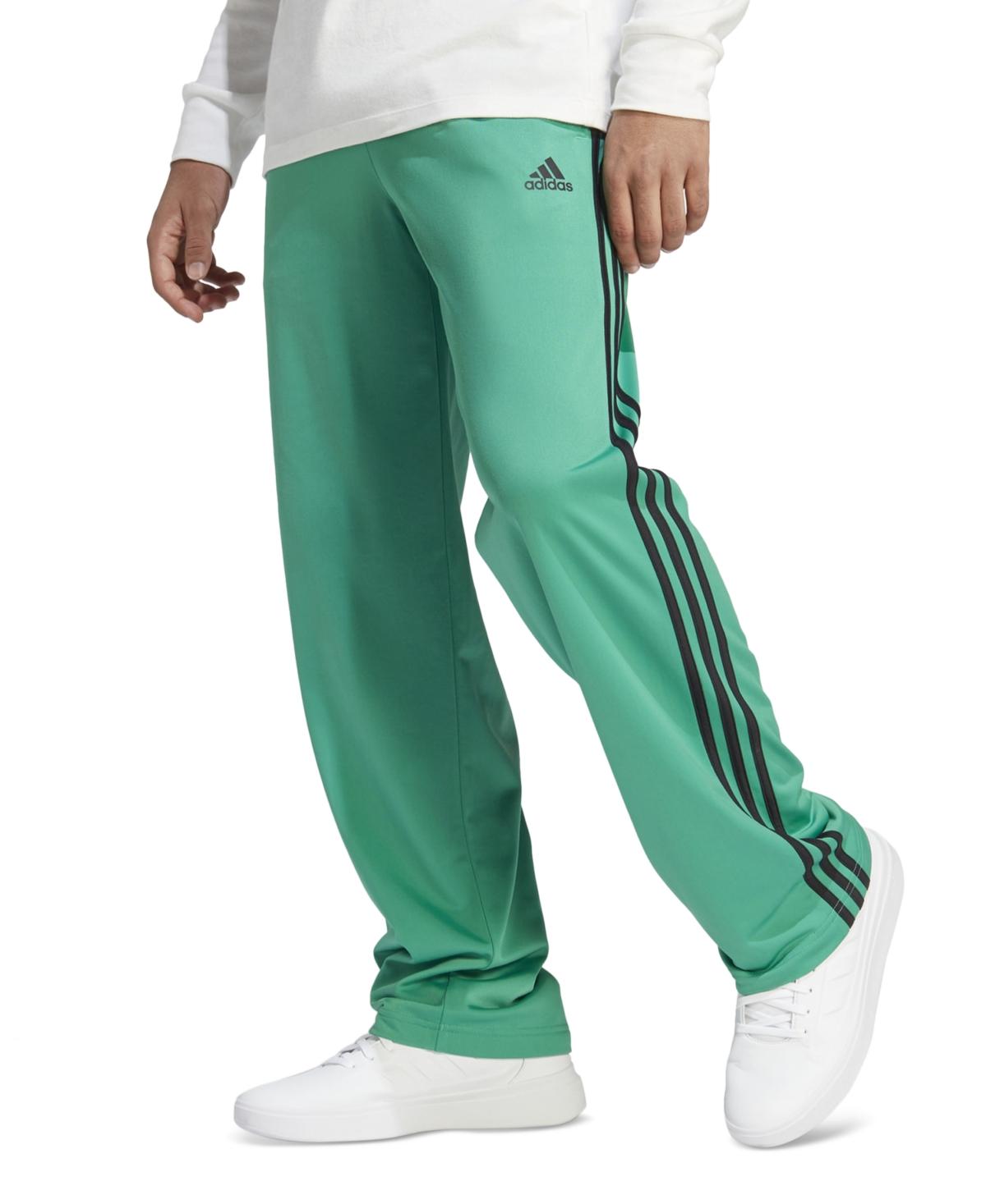 Green 3 stripe pants sale