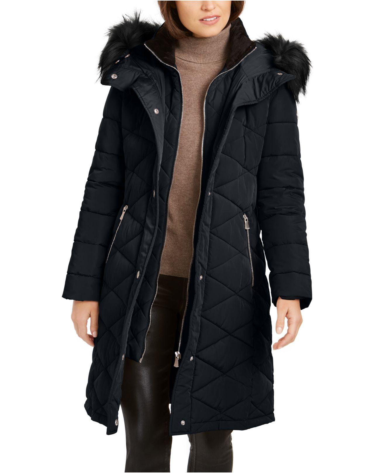 Calvin klein diamond quilted coat Clearance