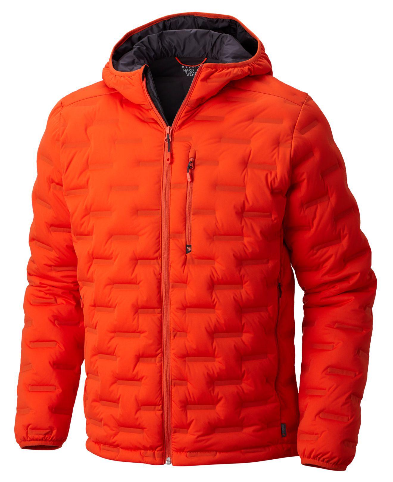 stretchdown ds hooded jacket