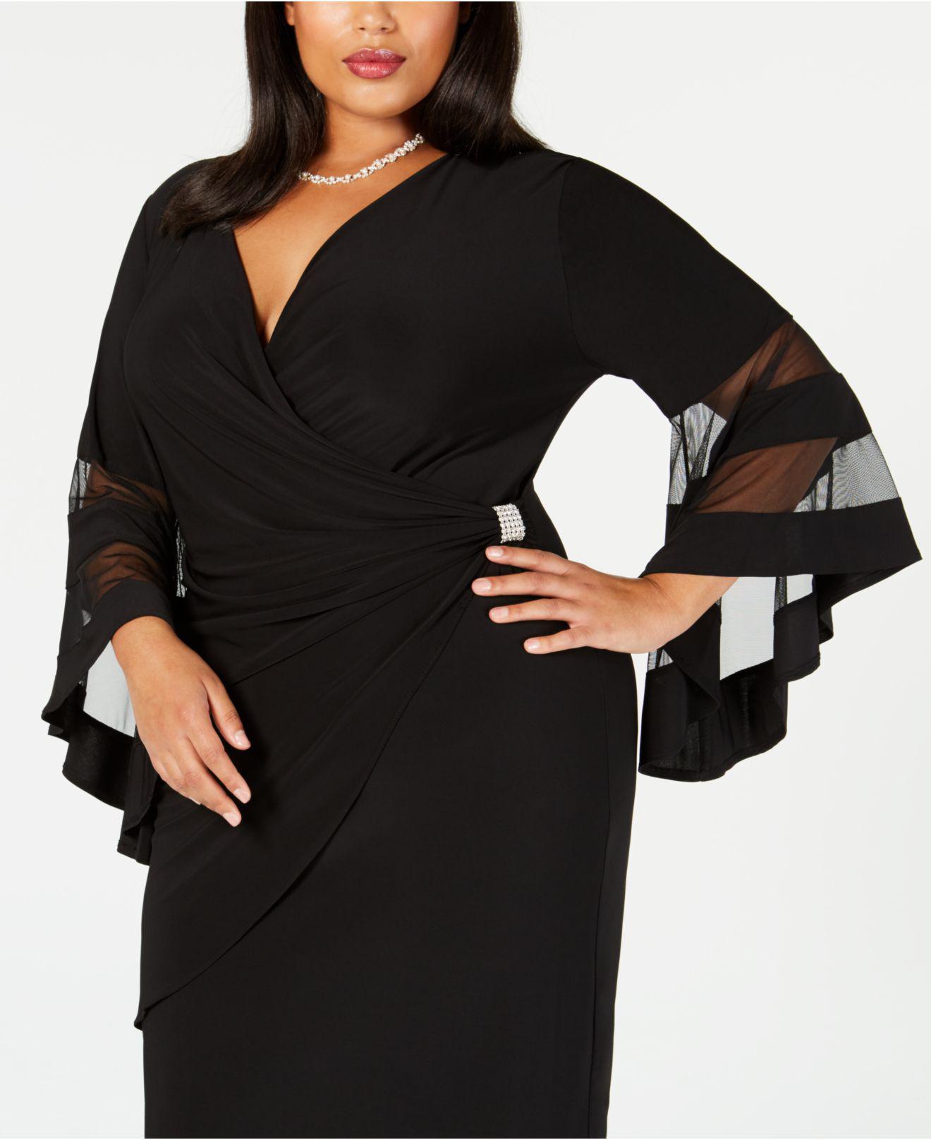 r and m richards plus size gowns