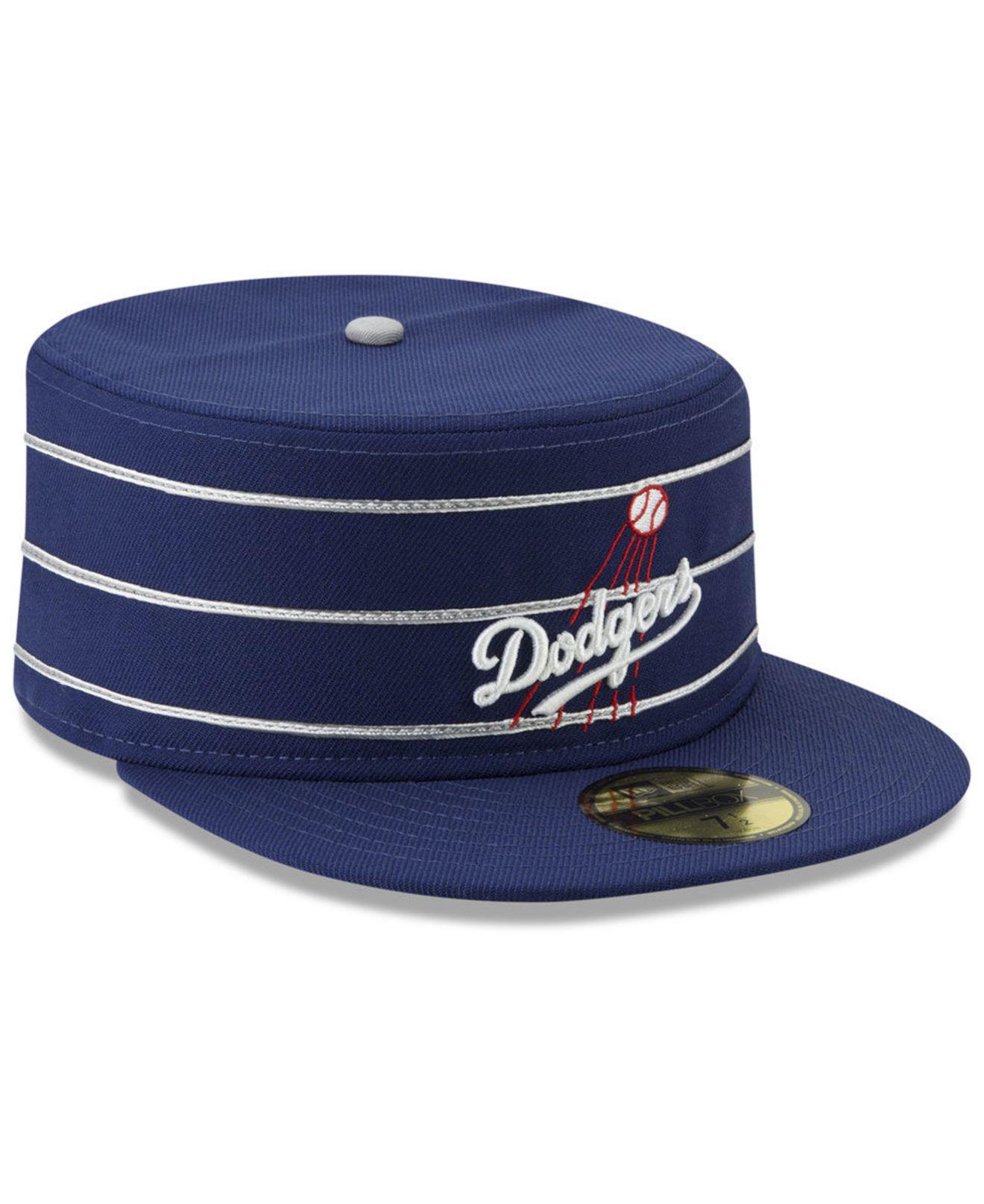 KTZ Los Angeles Dodgers Pillbox 59fifty-fitted Cap in Blue for Men 