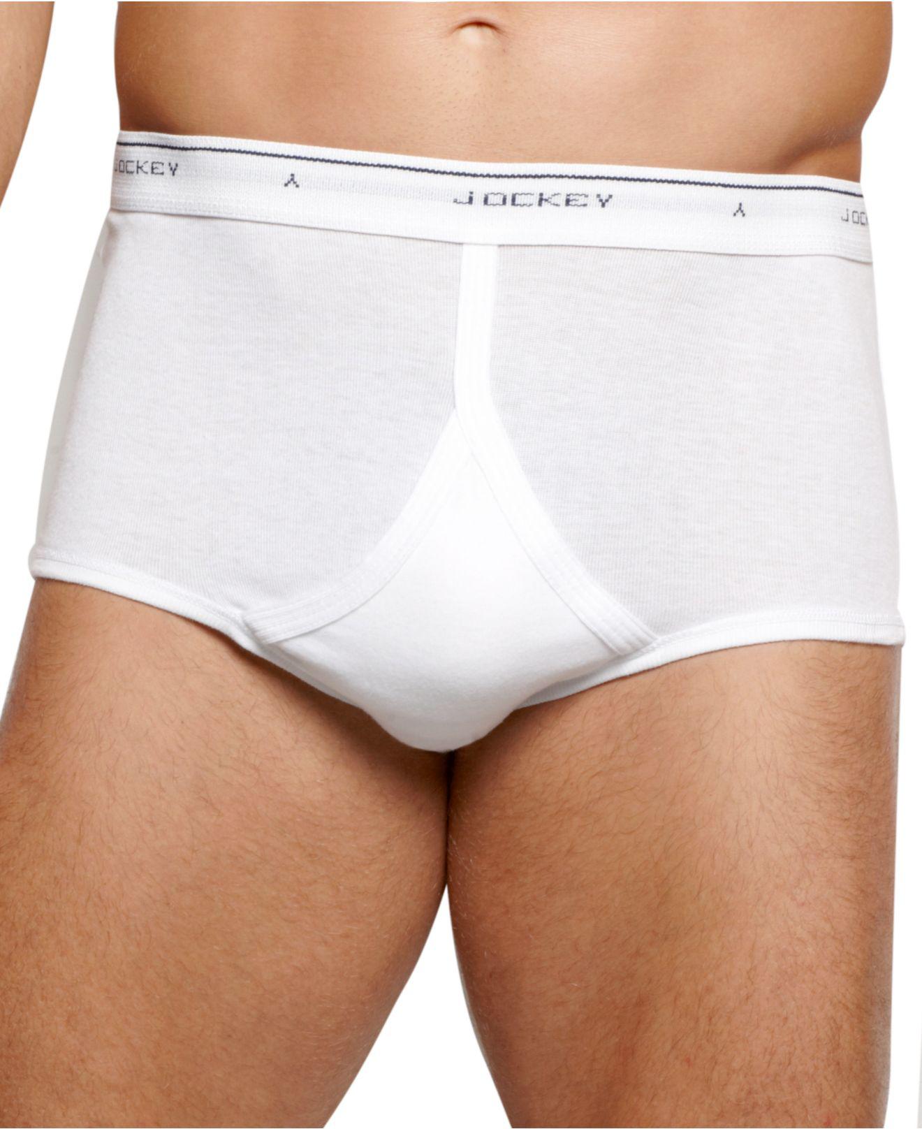 Jockey Cotton Classic Collection Fullrise Briefs 4pack in Diamond