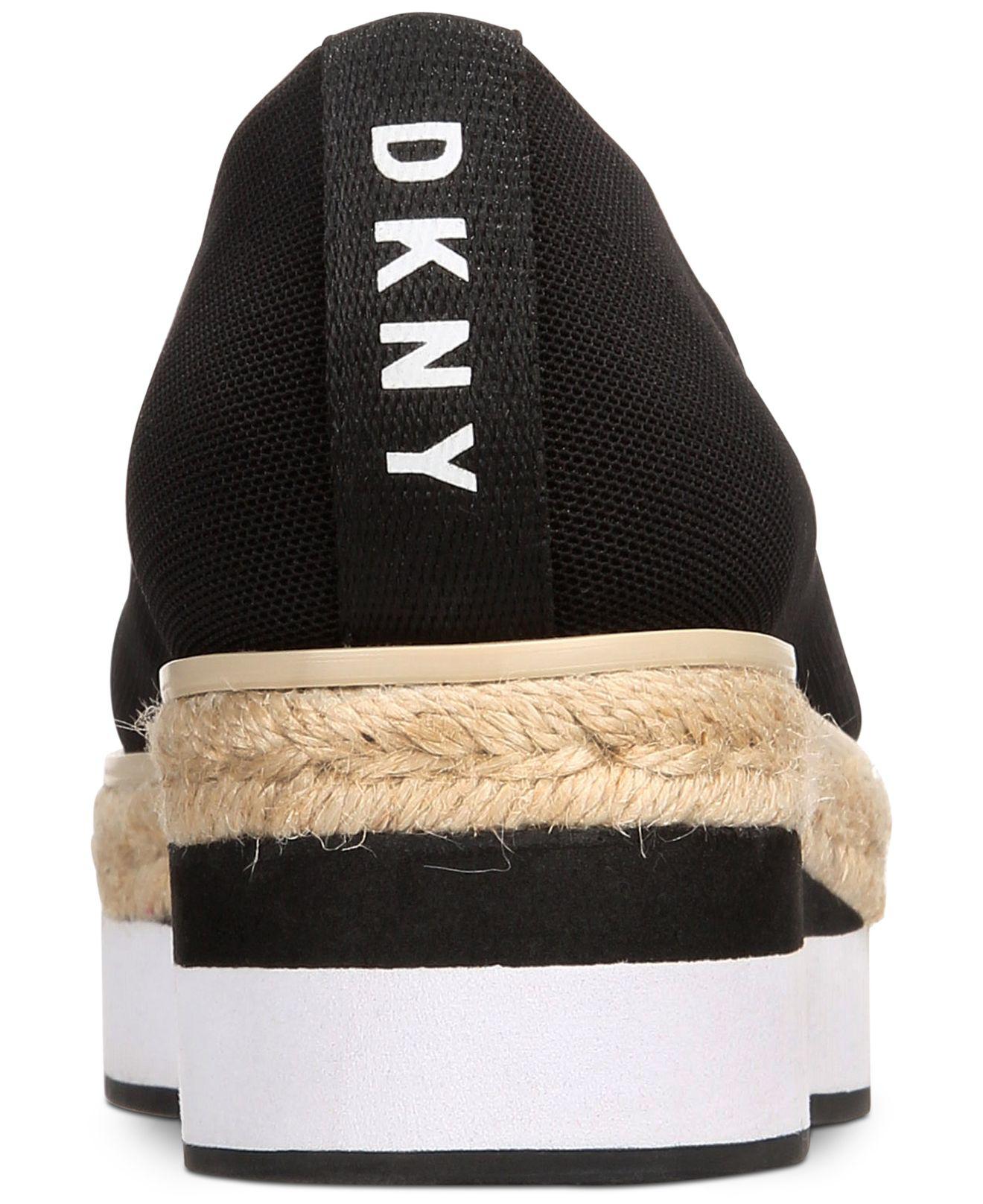 dkny platform espadrilles