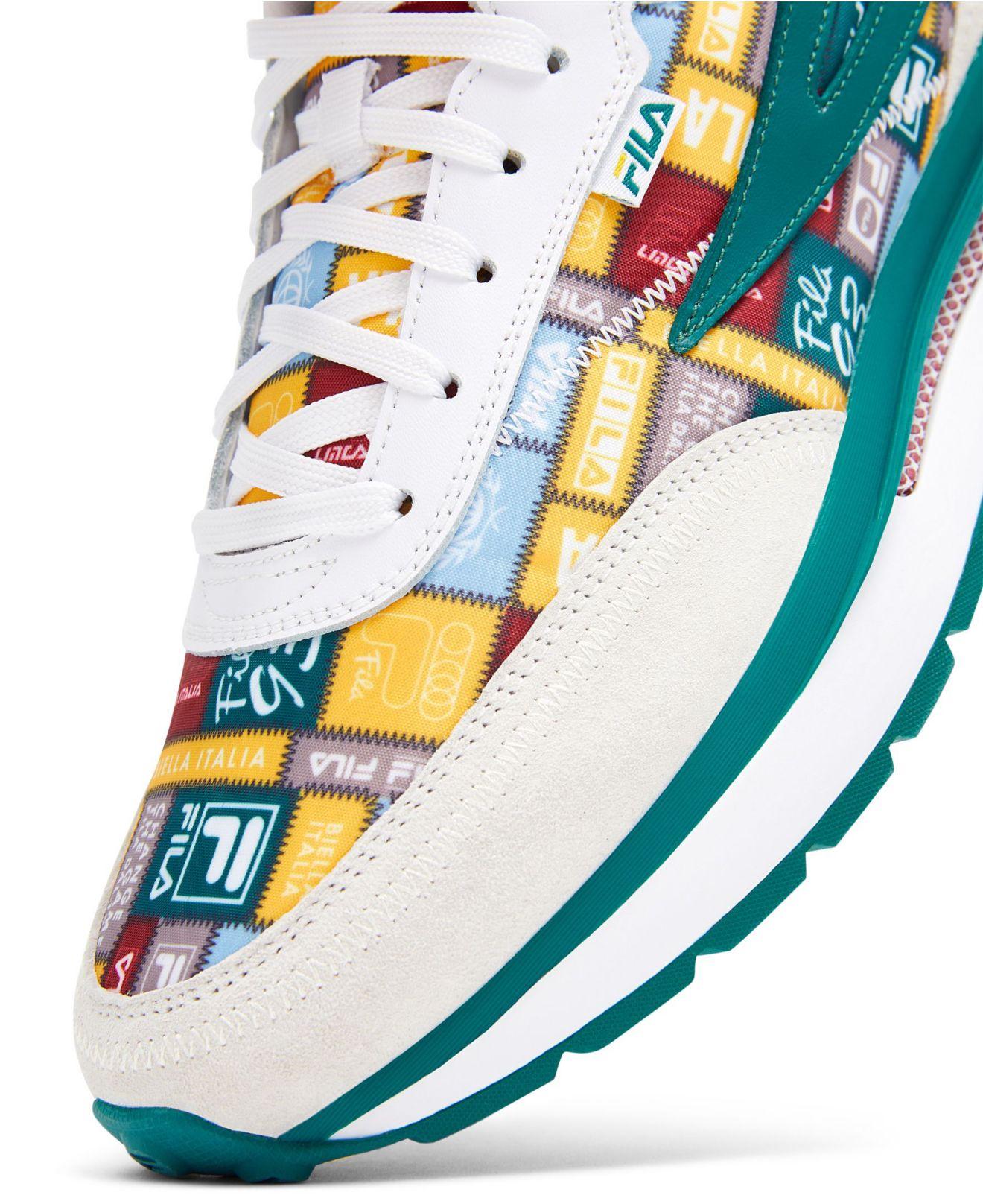 Fila Reno Patchwork Casual Sneakers From Finish Line for Men | Lyst