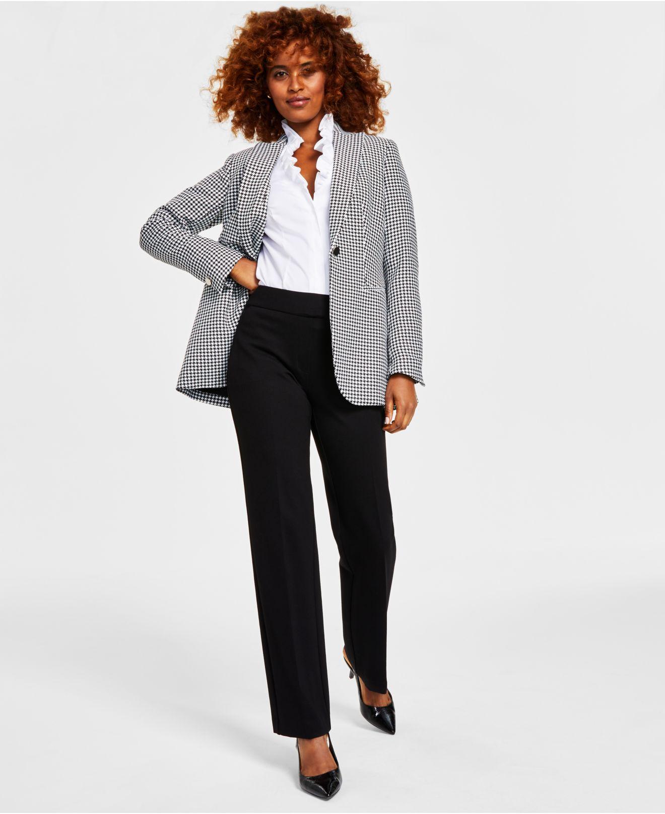 anne klein pull on pants