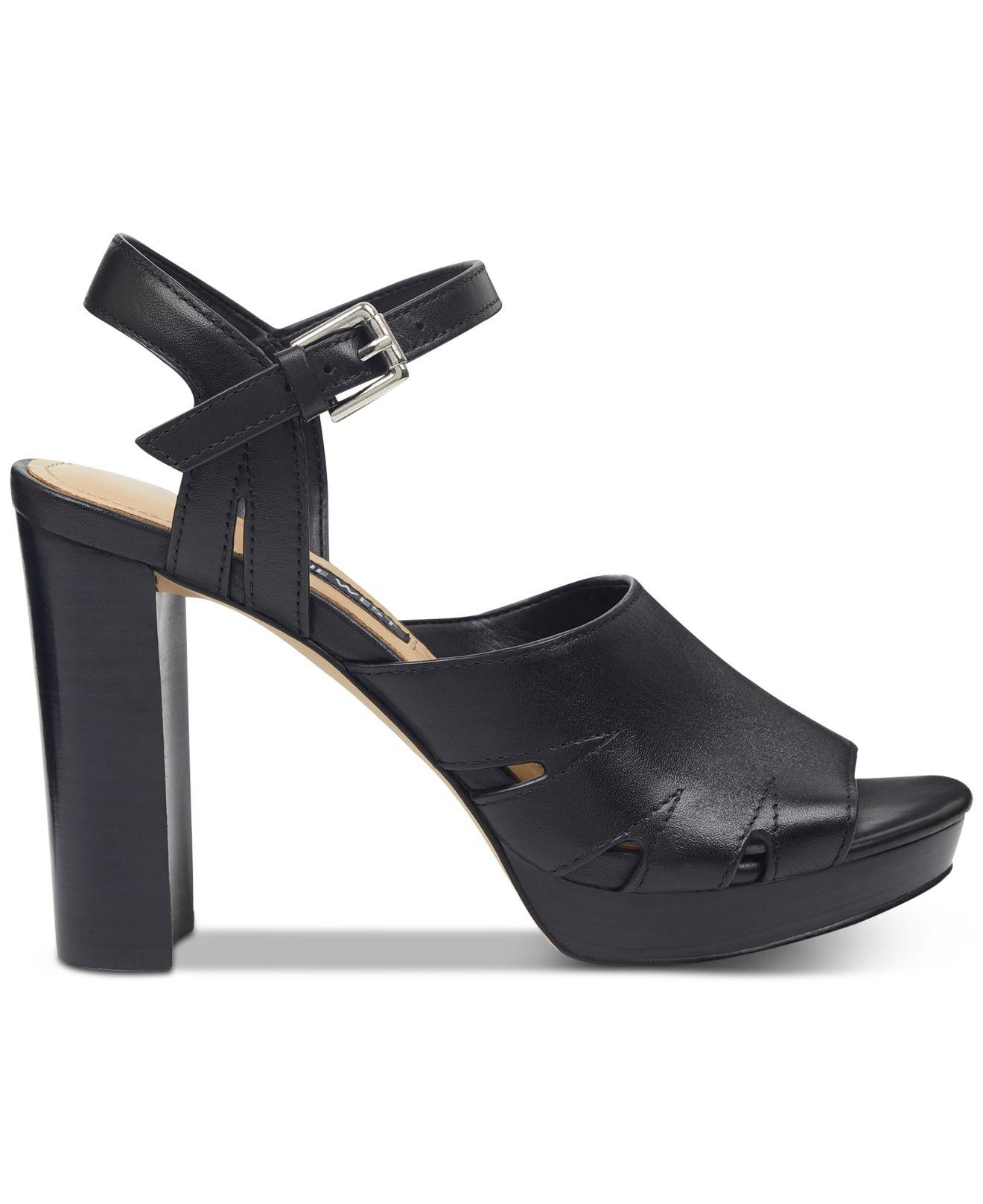 nine west delilah platform sandals