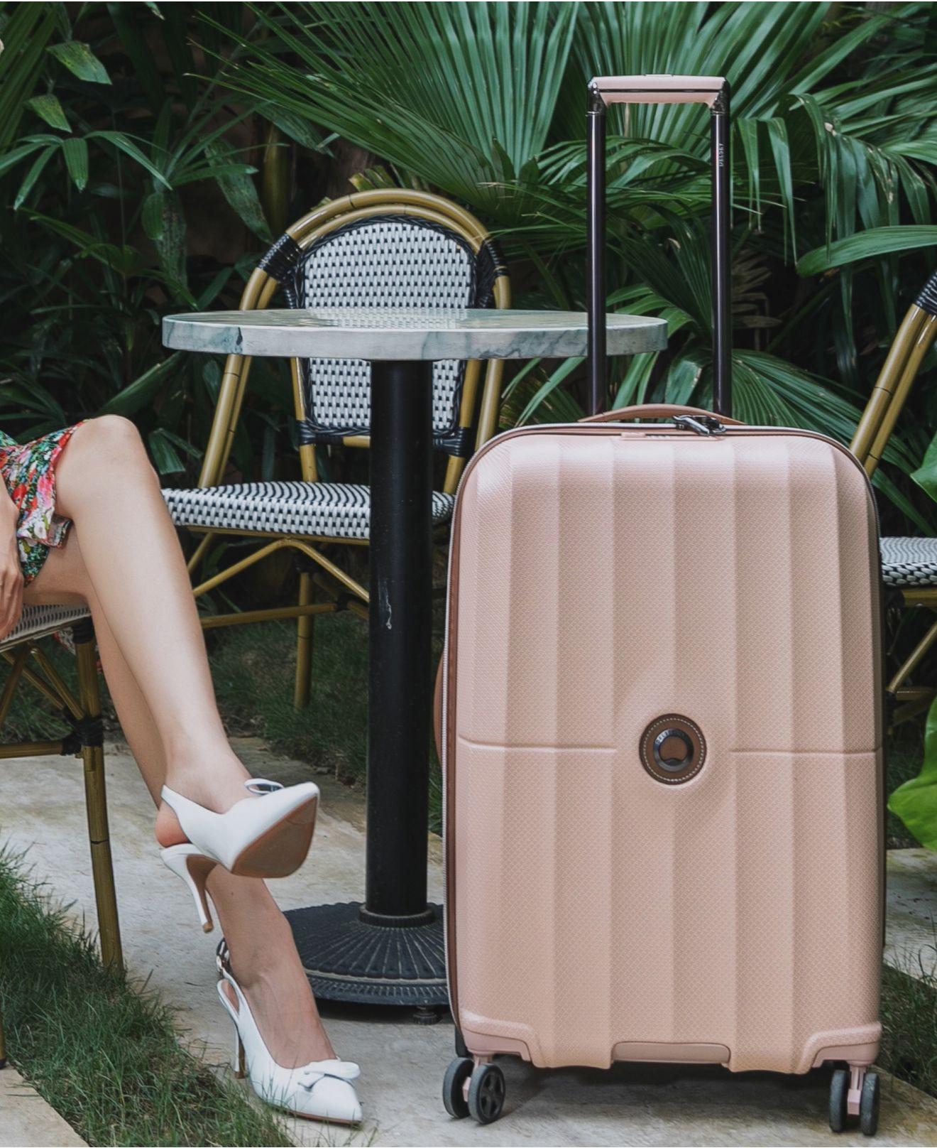 Delsey St. Tropez Hardside Luggage Collection in Pink | Lyst