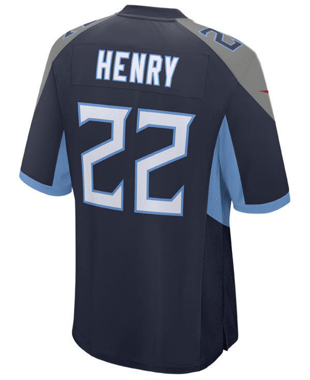 Nike Synthetic Derrick Henry Tennessee Titans Game Jersey in Navy (Blue) for Men Lyst