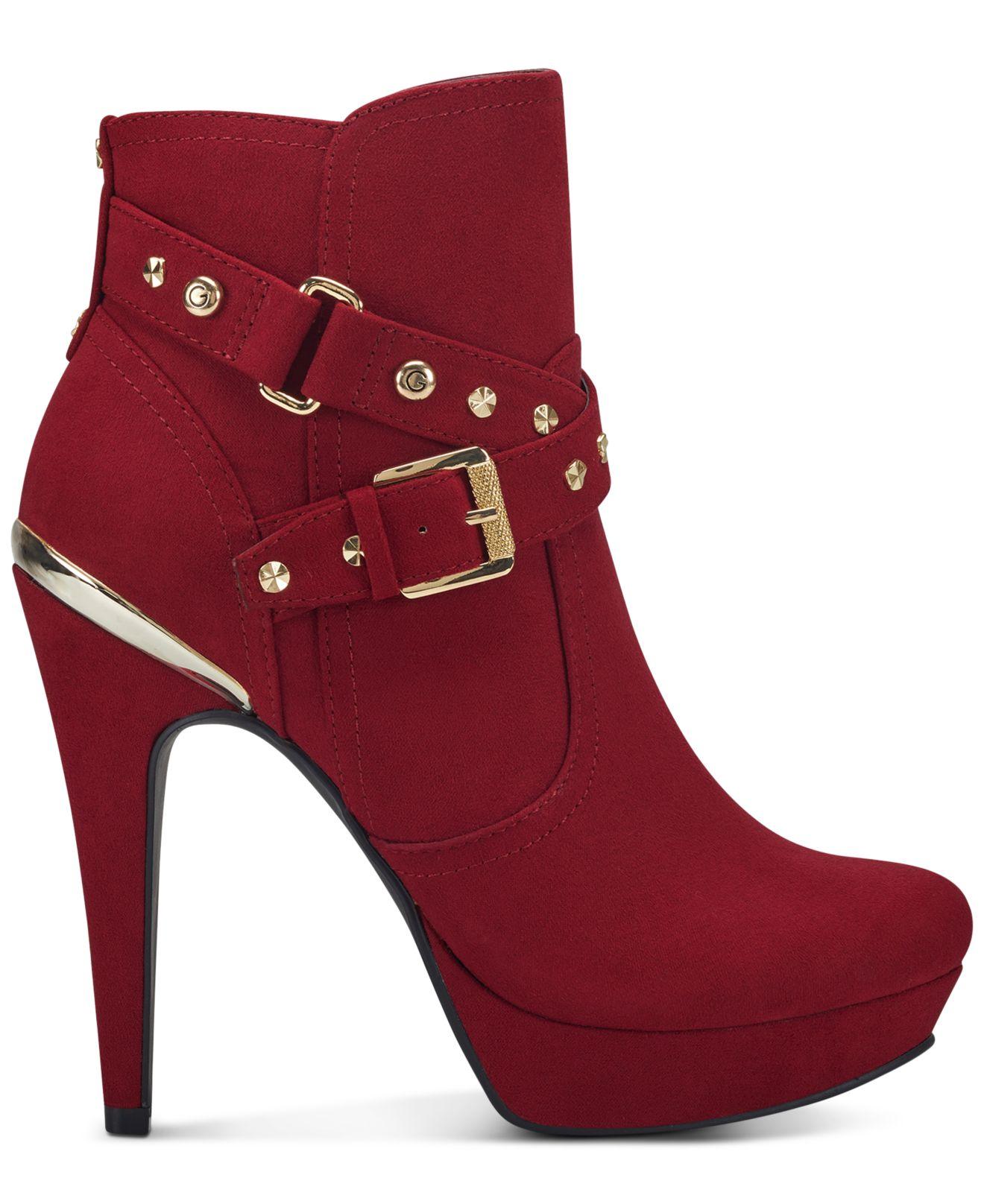 G by guess deeka platform dress booties Clearance
