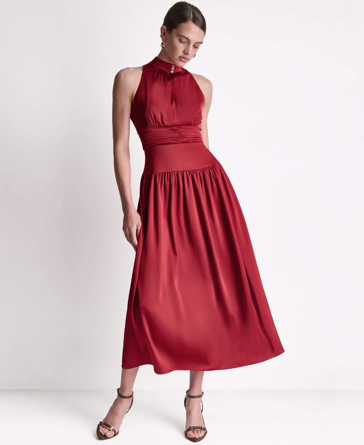bcbgmaxazria red dress Lee Dress Coral / 4