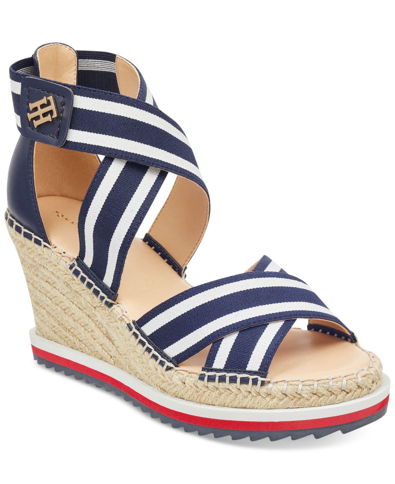 macy's tommy hilfiger womens sandals