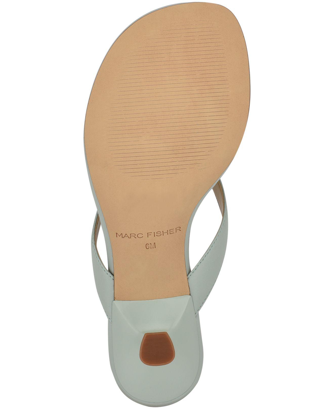 marc fisher thong low heel sandals