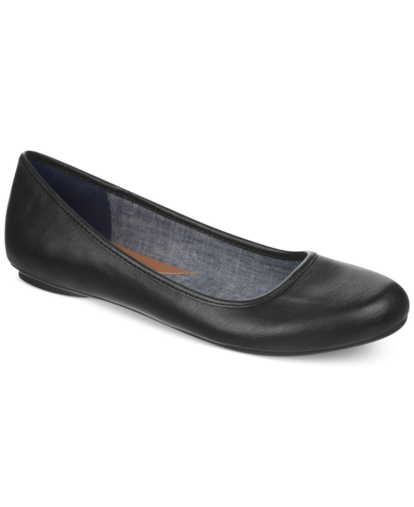 Dr. Scholls Friendly Flats in Shiny Black (Black) - Lyst