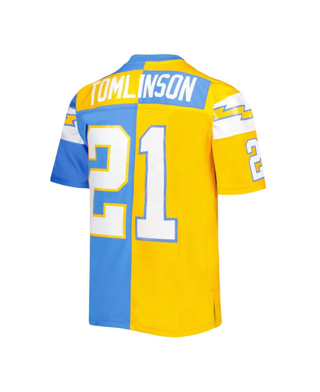 Mitchell & Ness Ladainian Tomlinson Powder Blue And Gold Los Angeles  Chargers 2002 Split Legacy Replica Jersey for Men | Lyst