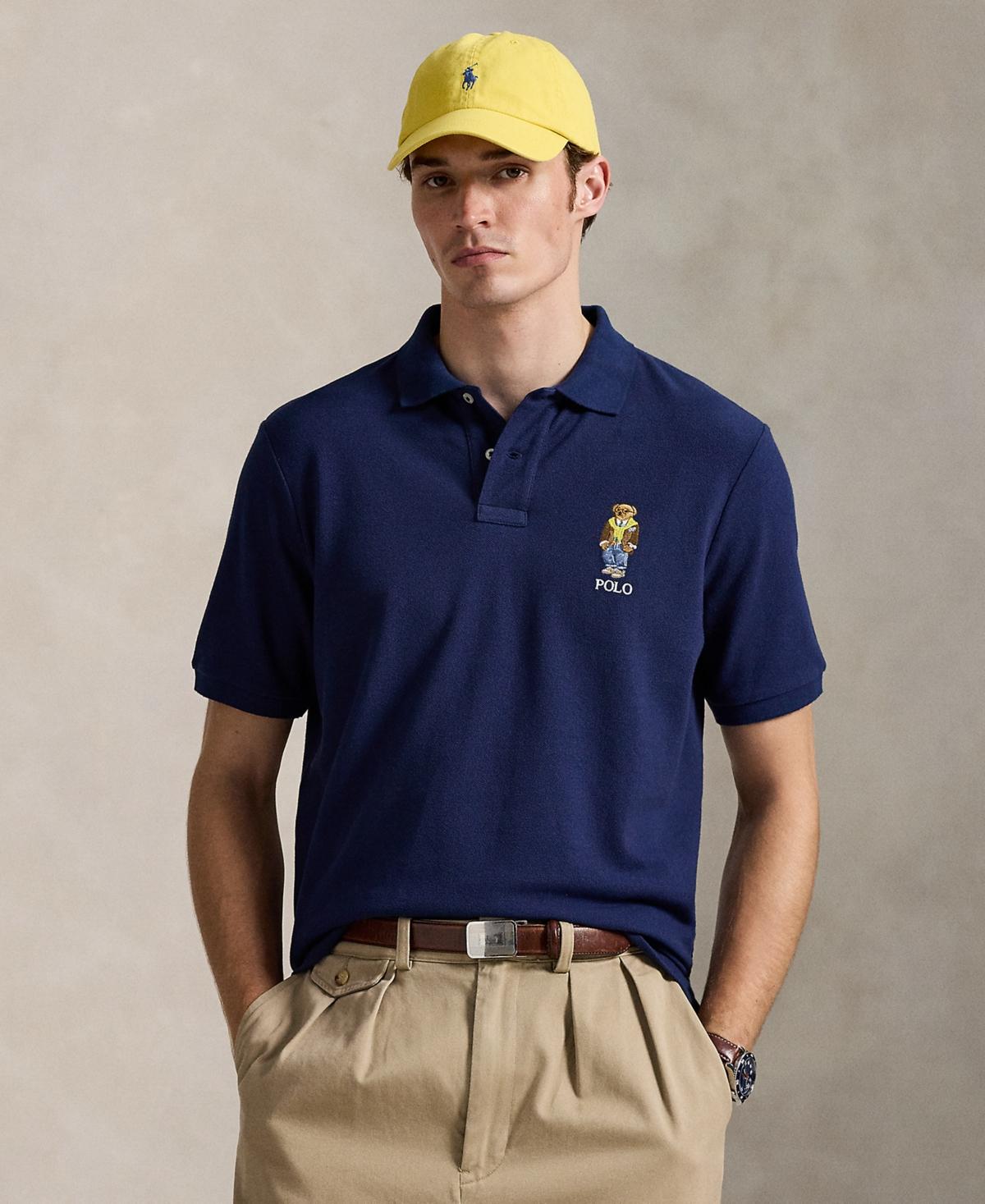 Polo Ralph Lauren Classic Fit Polo Shirt in Blue for Men | Lyst