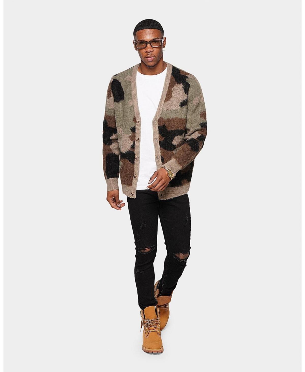 Scoop Women's Camo Cardigan Sweater - Walmart.com