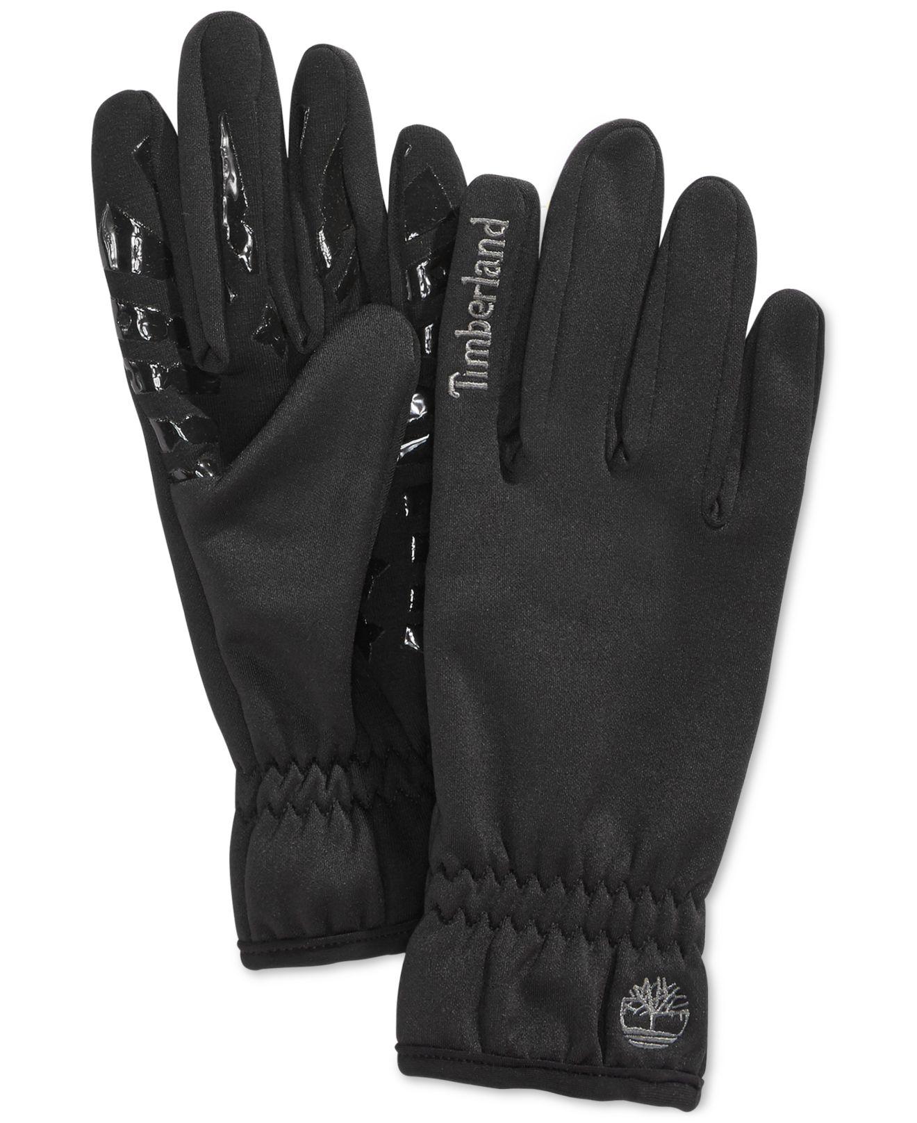 Timberland Synthetic Power Stretch Glove in Black - Lyst