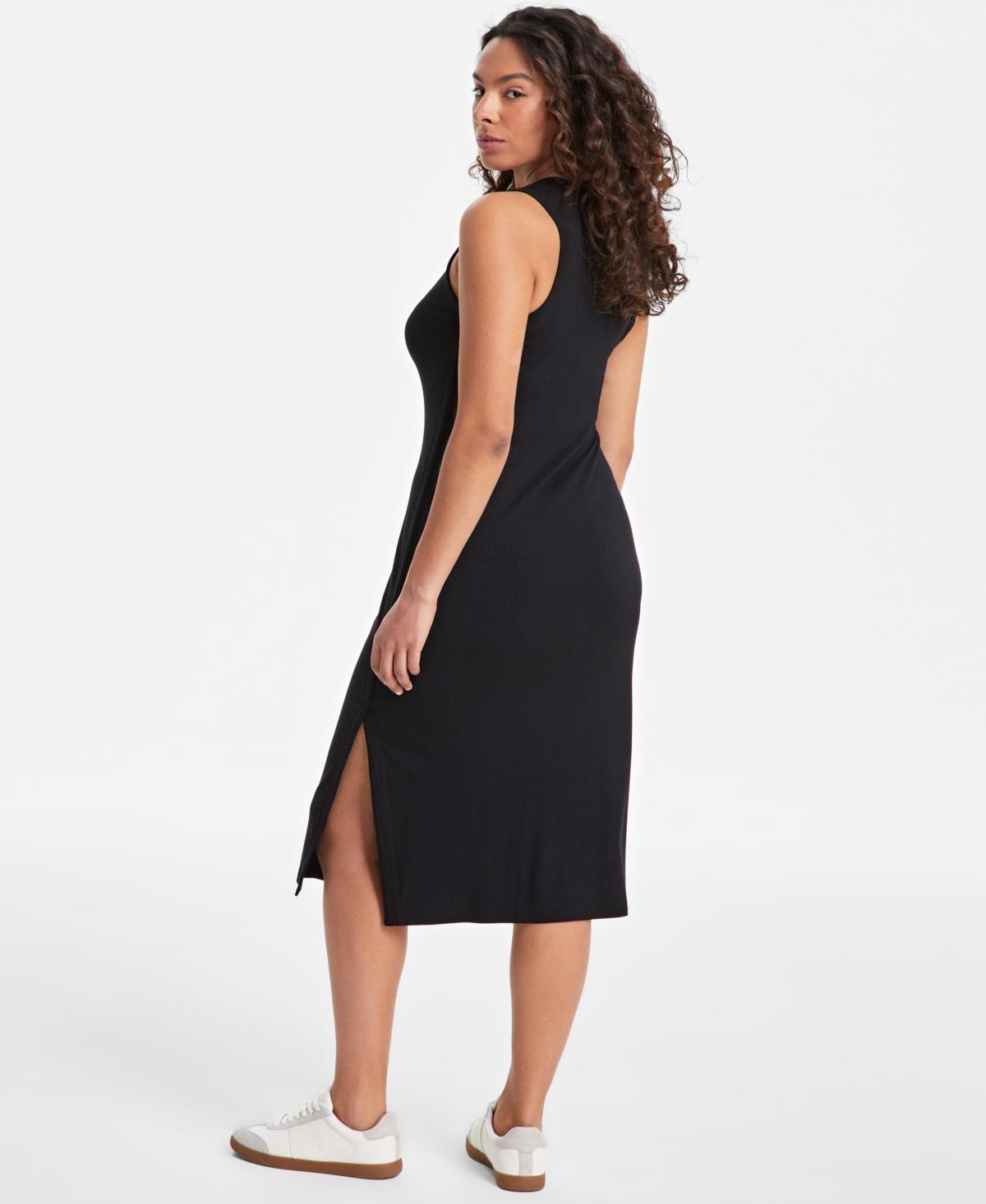 long sleeve knee length wrap dress Linden Front-Wrap Sweater Dress (Petite)
