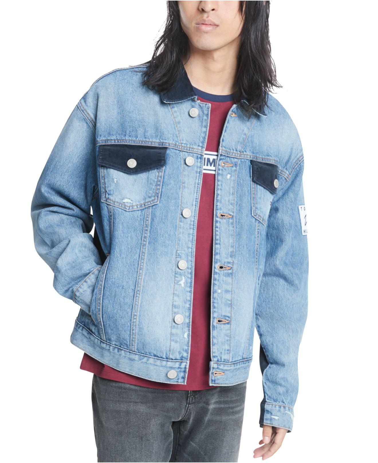 tommy jeans pieced jacket