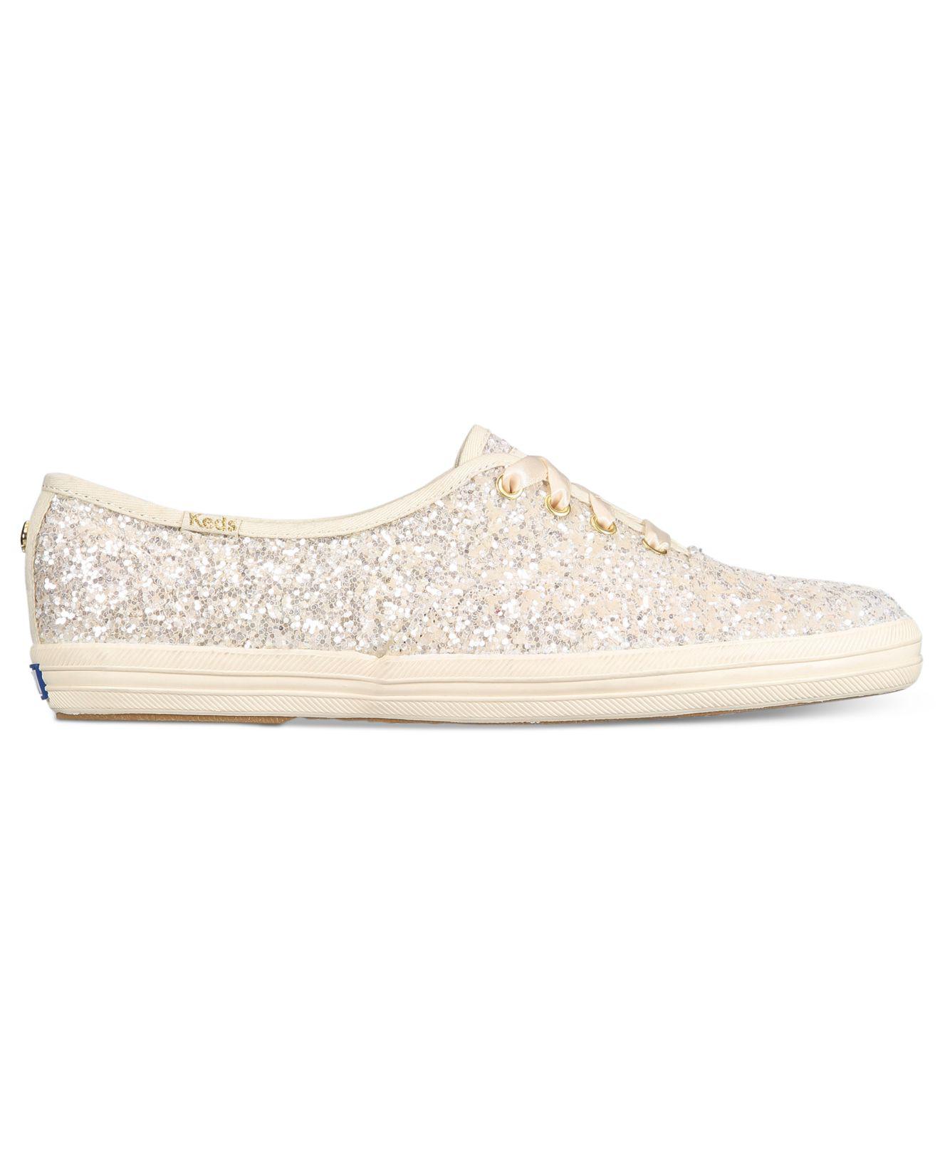 kate spade glitter keds macy's