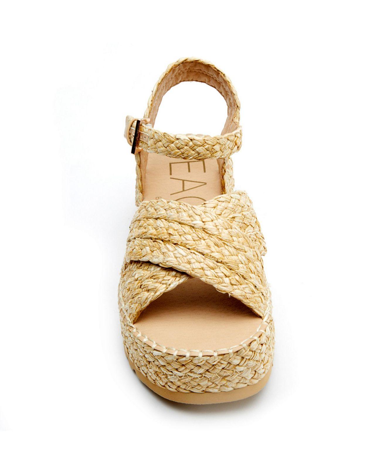 coconuts platform sandals