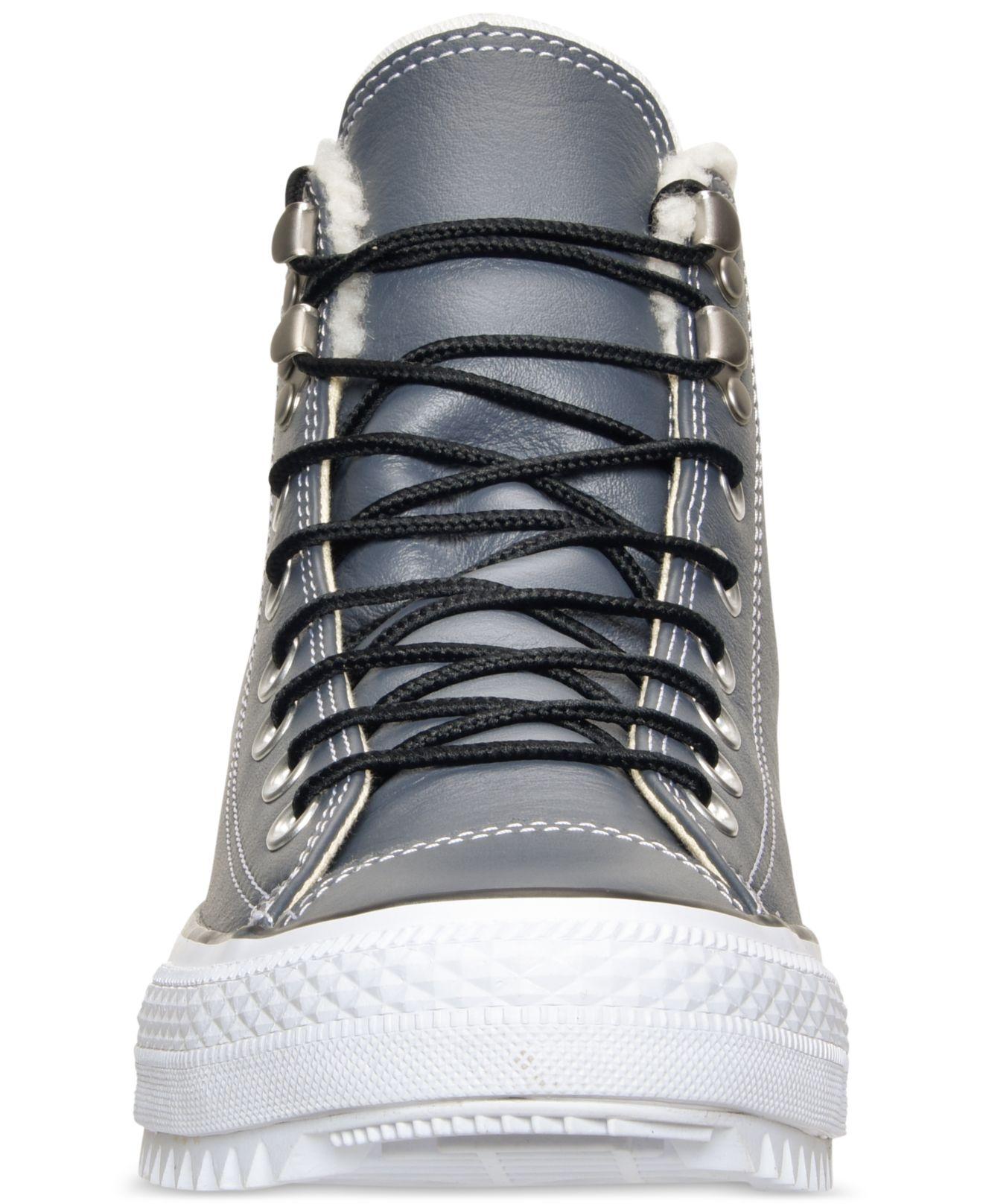 Converse Canvas Men's Chuck Taylor All Star City Hiker High-top Casual Sneakers From Finish Line 