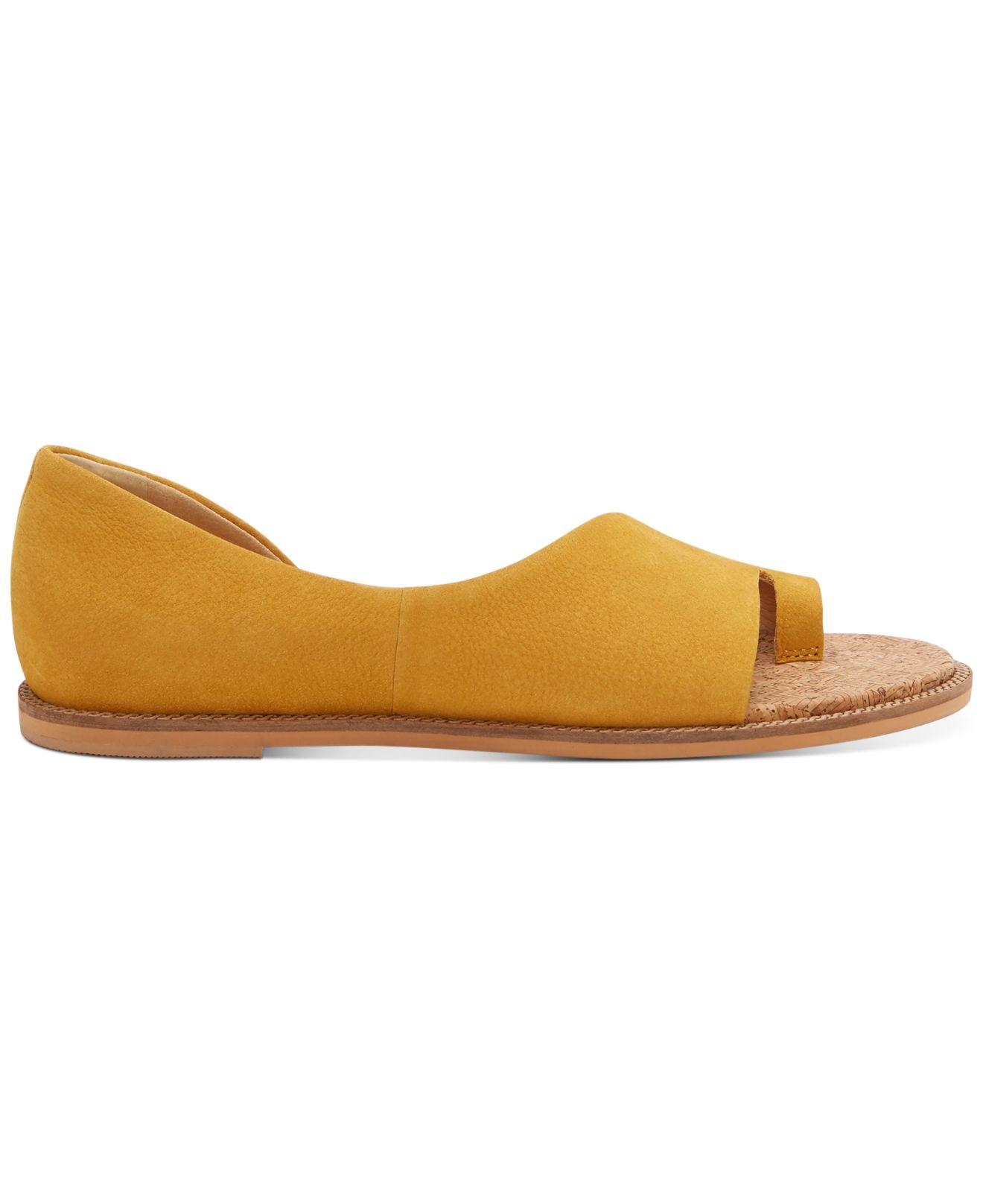 lucky brand yellow sandals