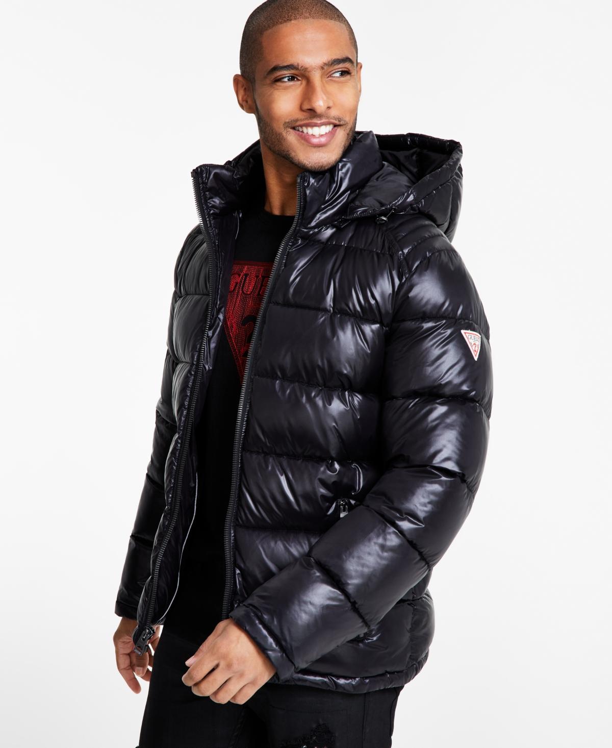 Guess puffy jacket new arrivals