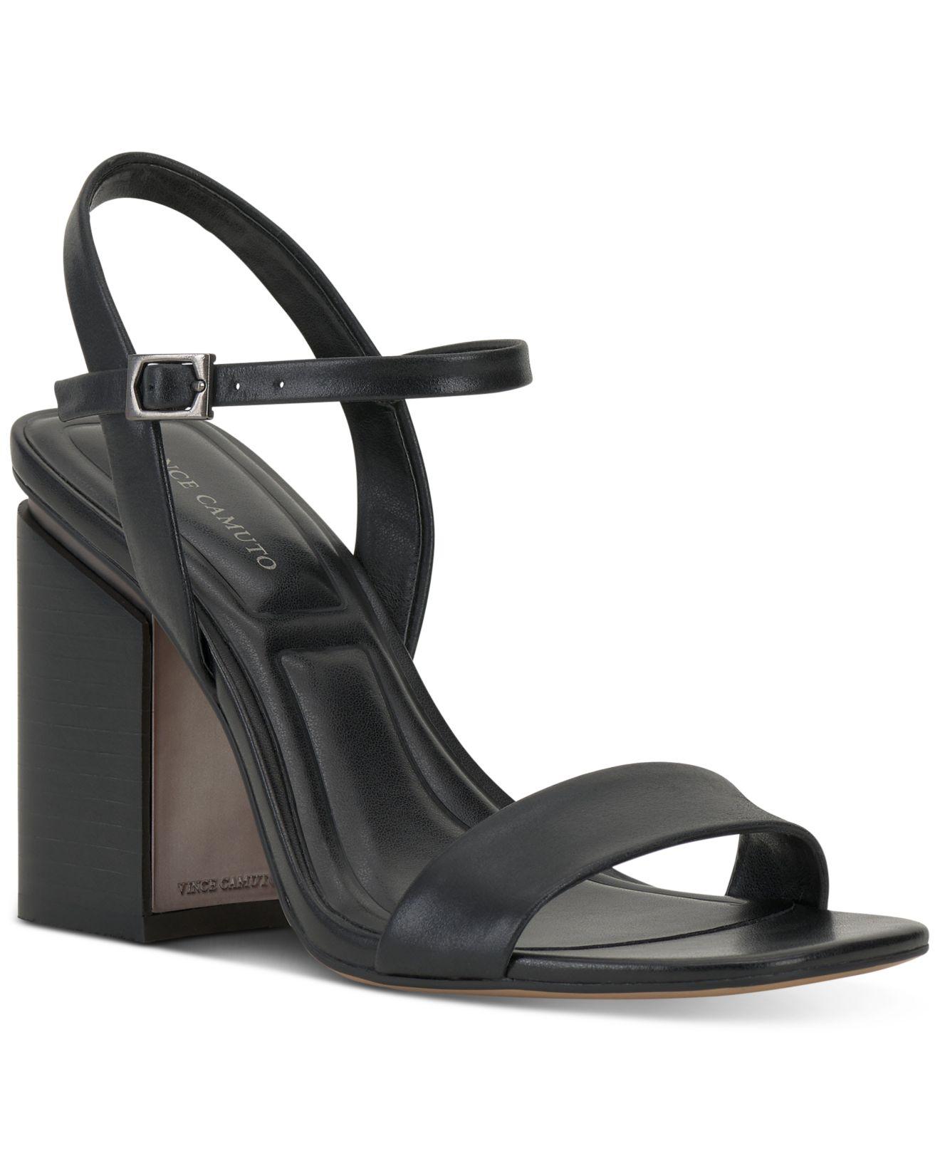 Vince Camuto Herrica Anklestrap Slingback Twopiece City Sandals in