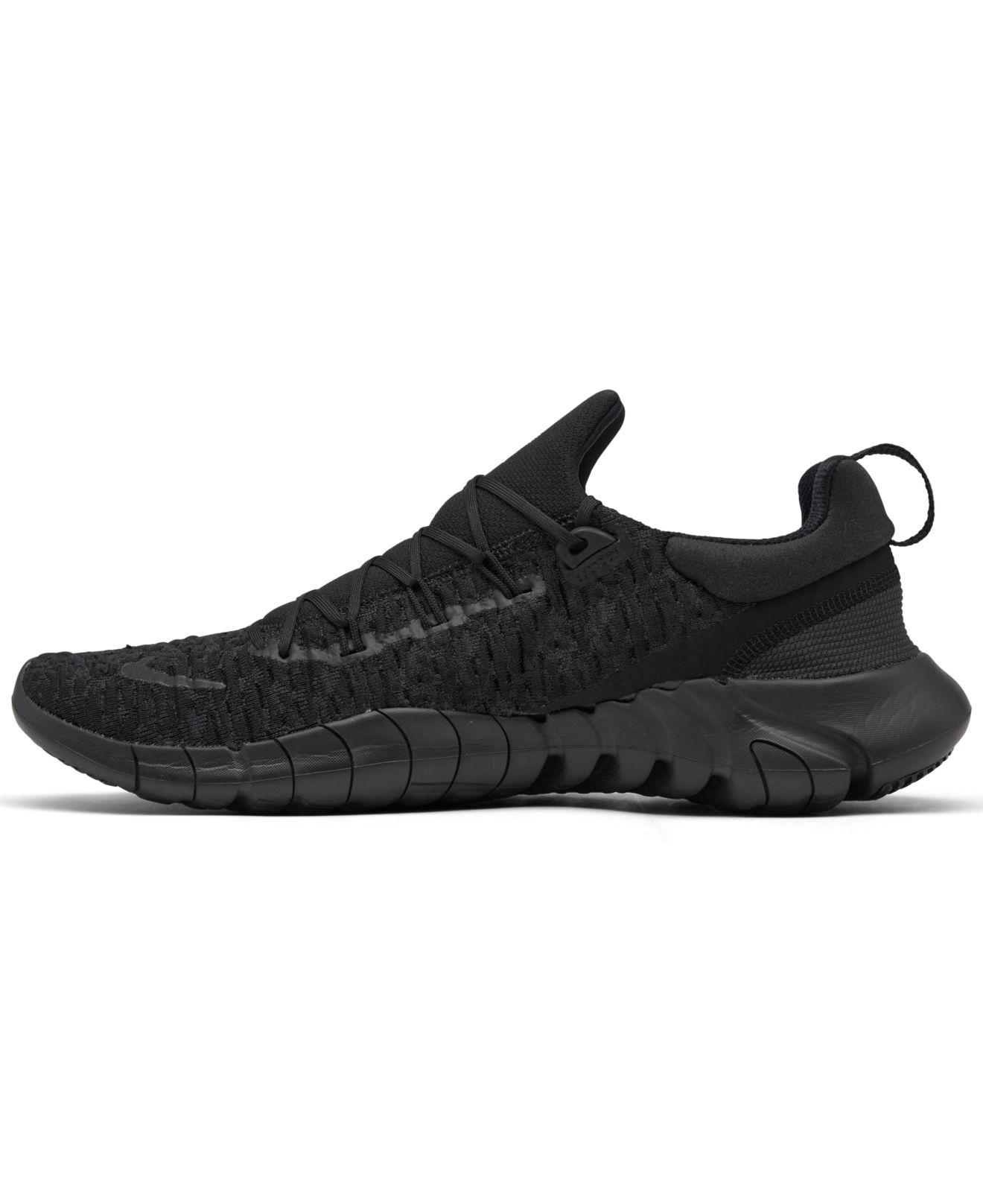 Nike Free Run 5.0 Next Nature Running Sneakers From Finish Line in Black  for Men | Lyst