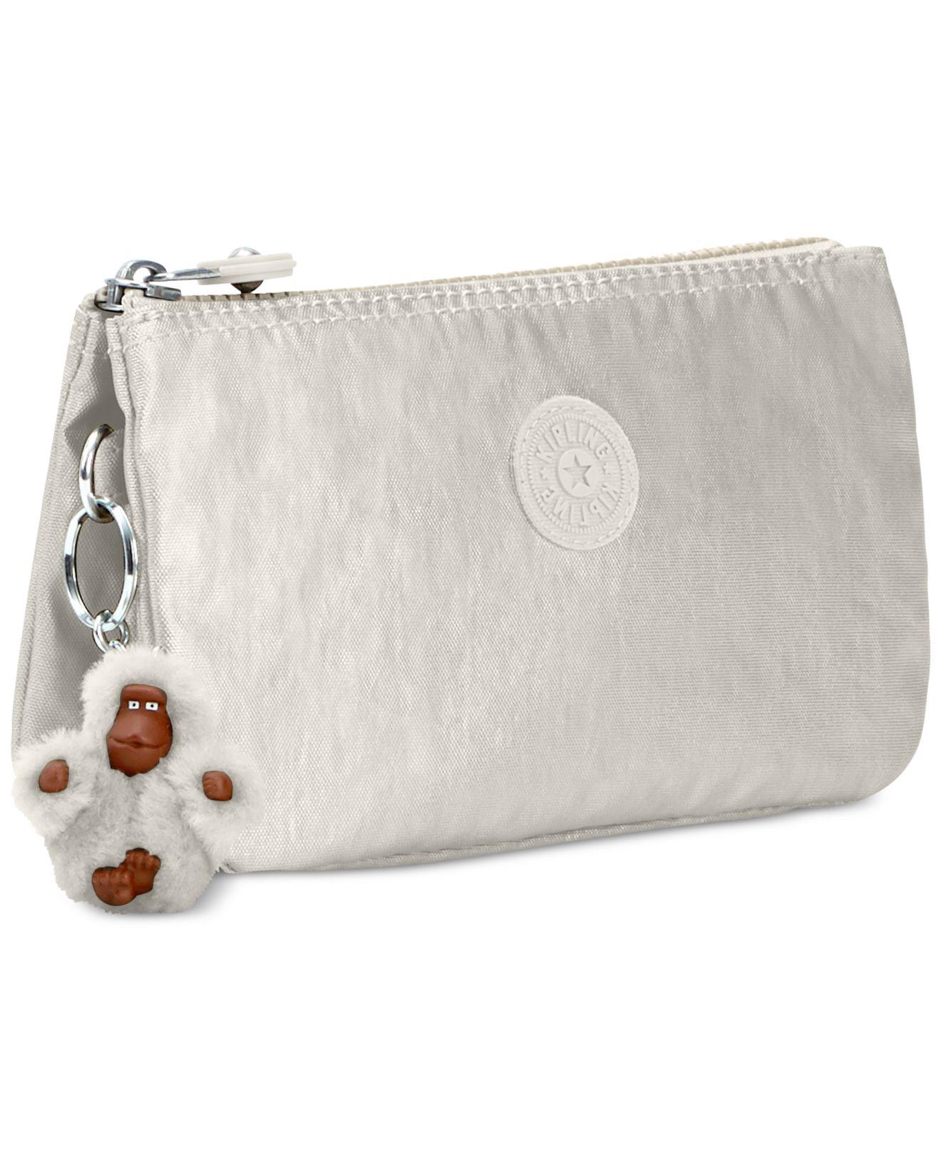 Kipling Creativity Small Pouch in Gray Lyst