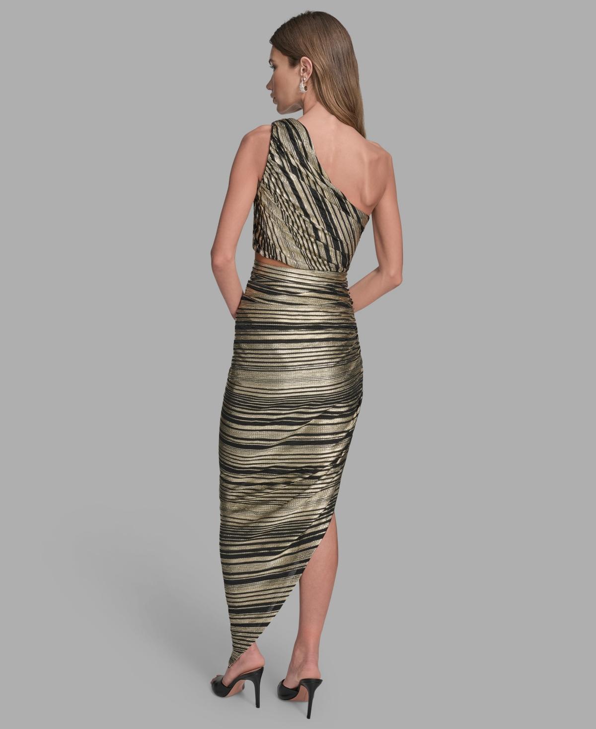 slim fit dress slacks Bcbgmaxazria Womens Evening Dress Faux Wrap Double V - Poseidon