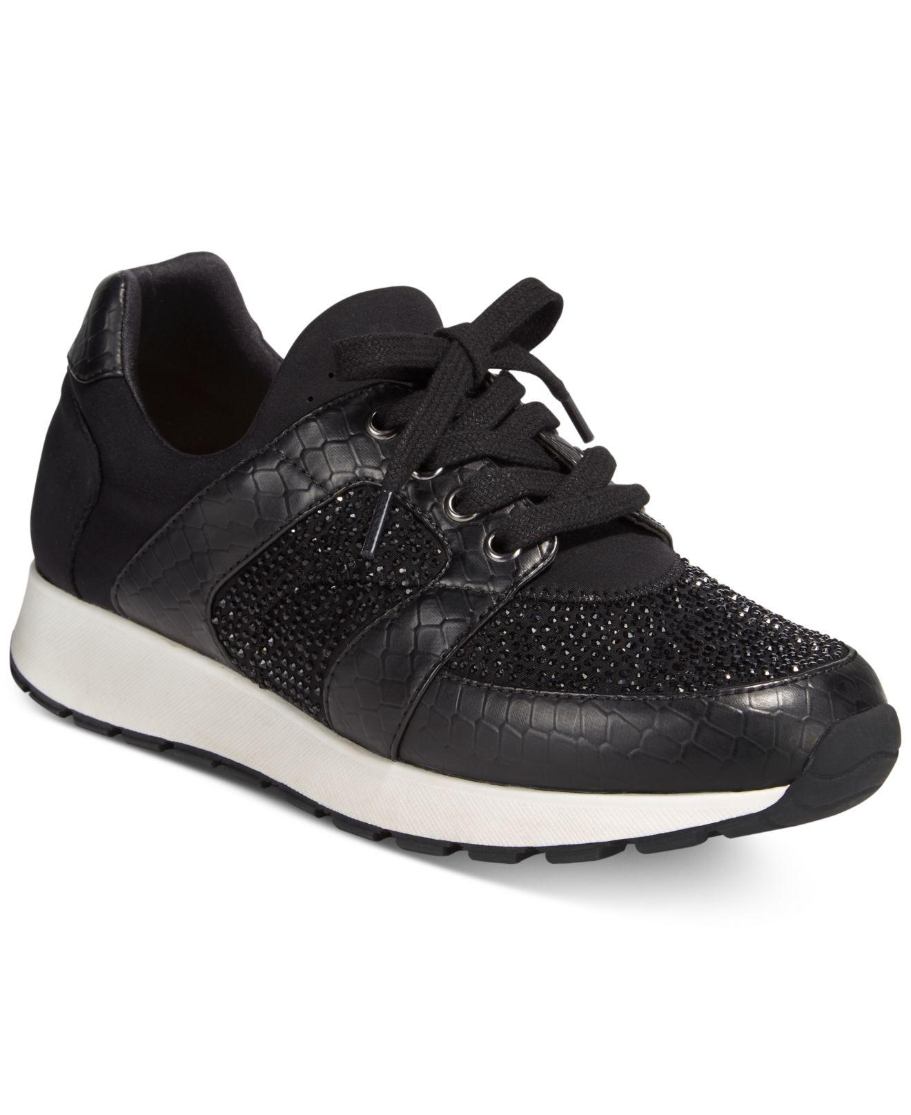 Lyst - Inc International Concepts Pakiss Embellished Sneakers in Black