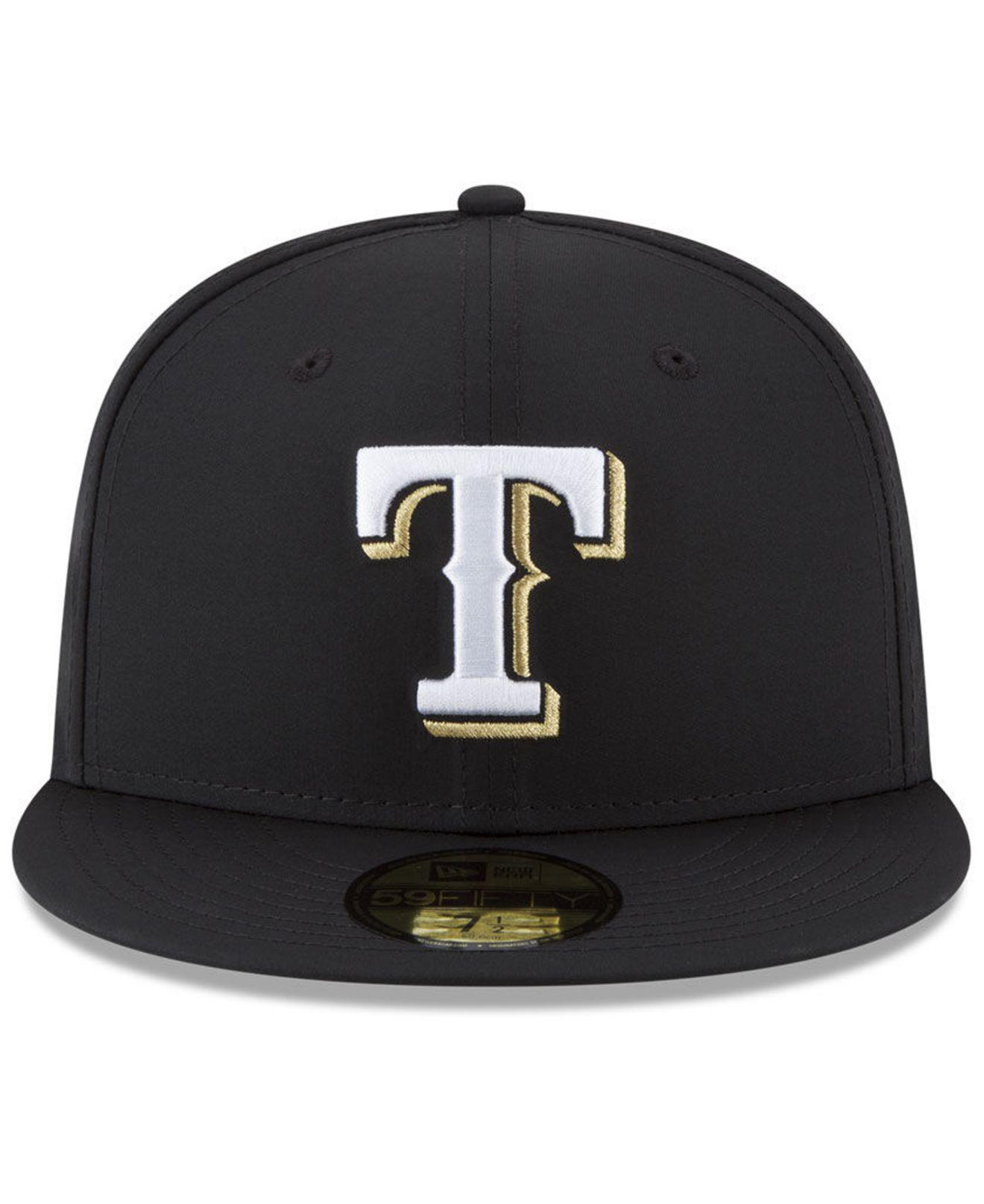 KTZ Wool Texas Rangers Prolite Gold Out 