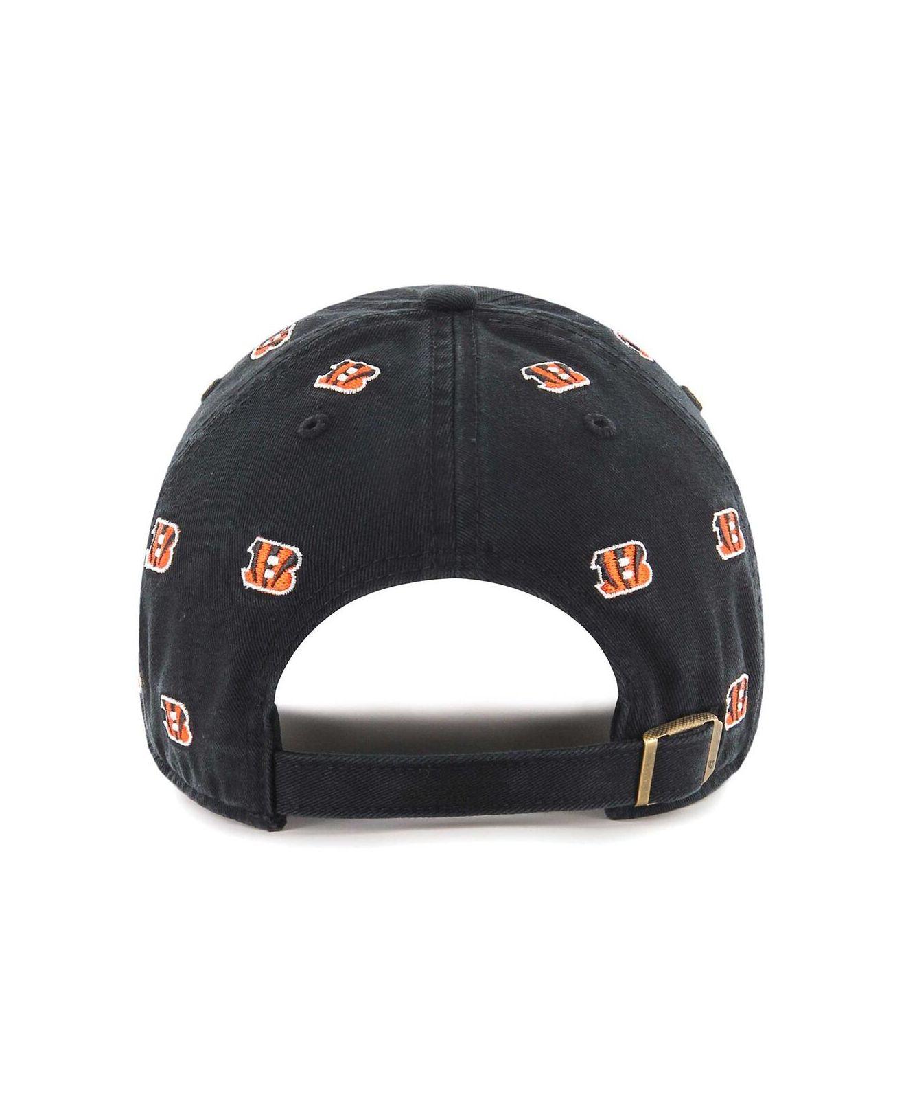 bengals hat black b